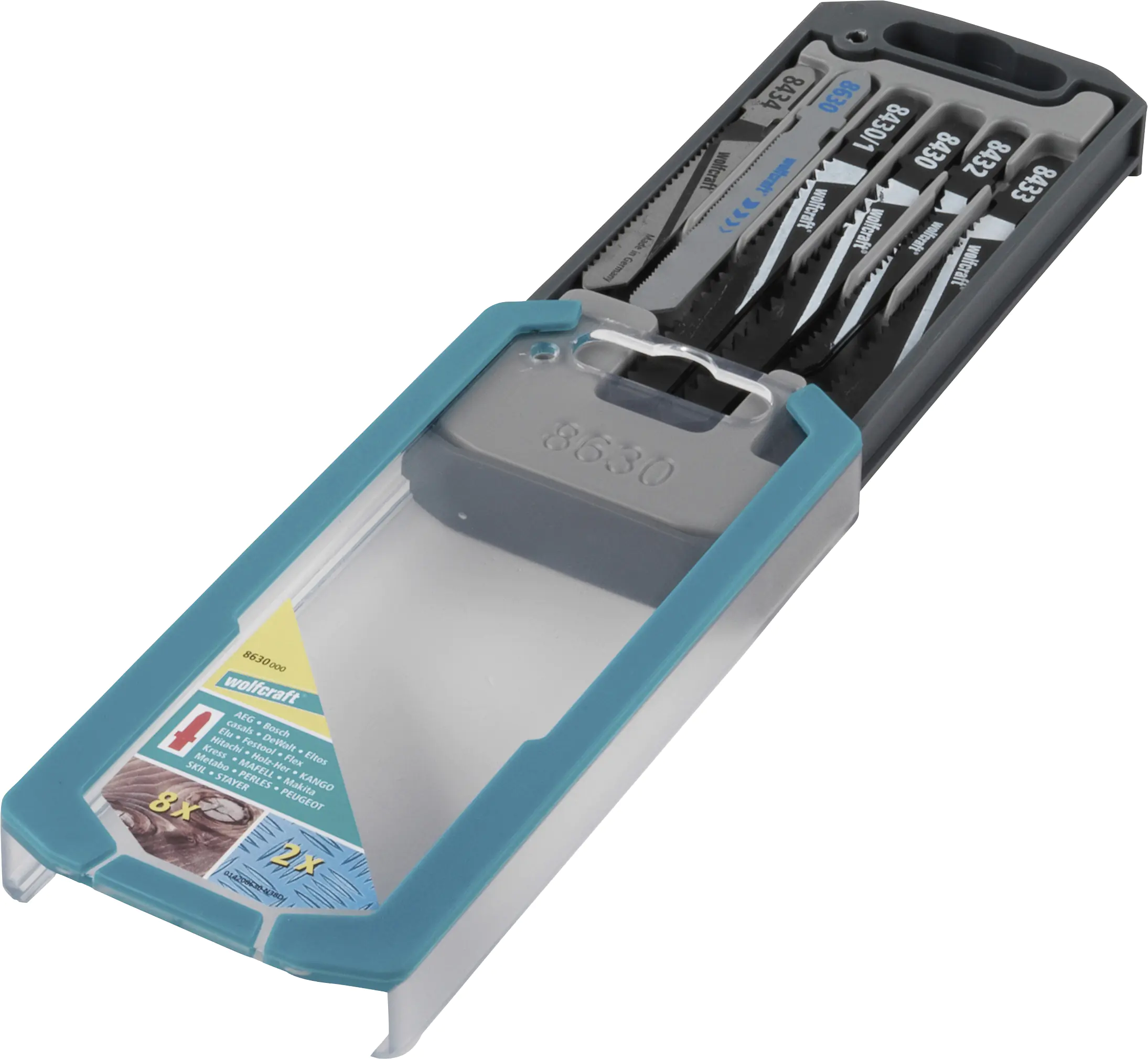 Wolfcraft Stichsägeblätter-Set 8630000 10 Stück