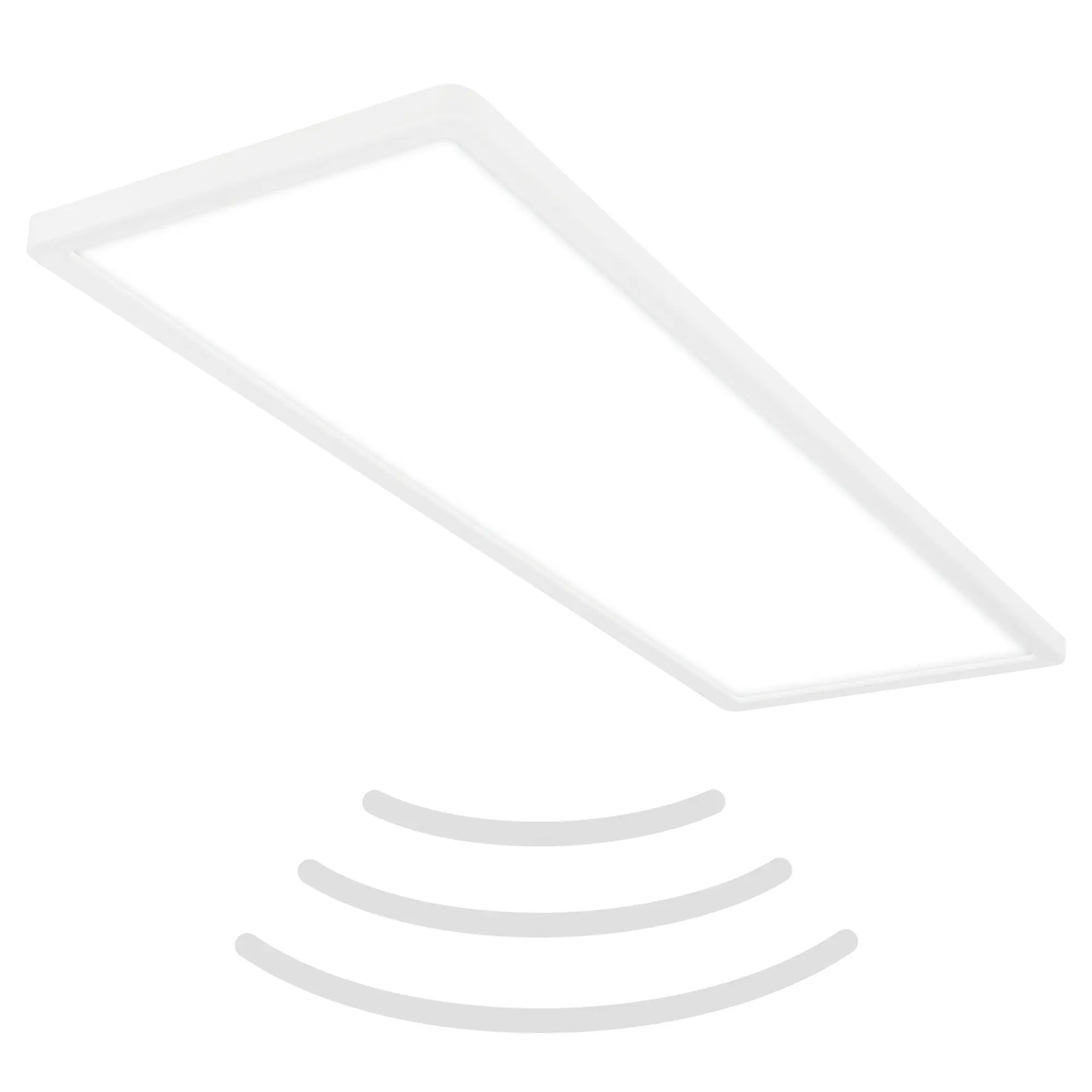 Briloner LED Panel Move 22W weiß 58x20x3 cm Bewegungssensor neutralweiß
