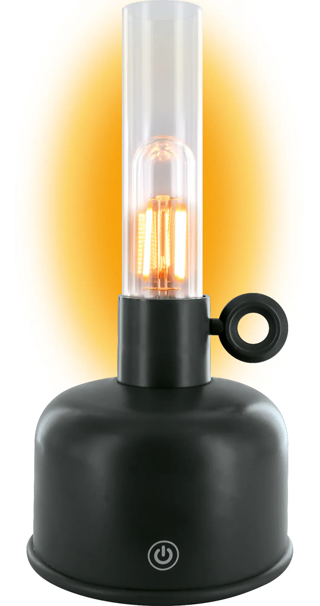 Schwaiger Akku LED Retro Tischlampe  TILA3803 schwarz