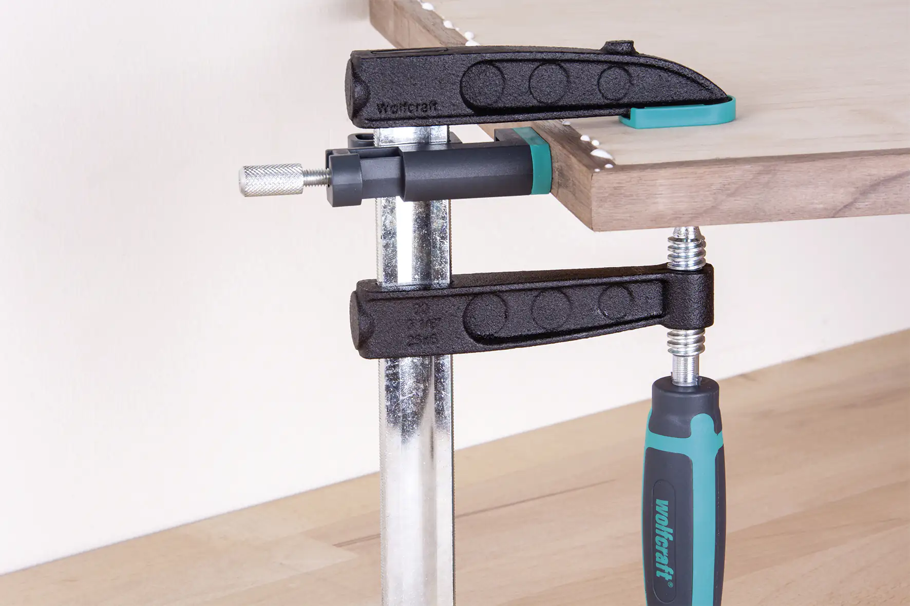 Wolfcraft Kantenspanner-Set KS 24 2-teilig