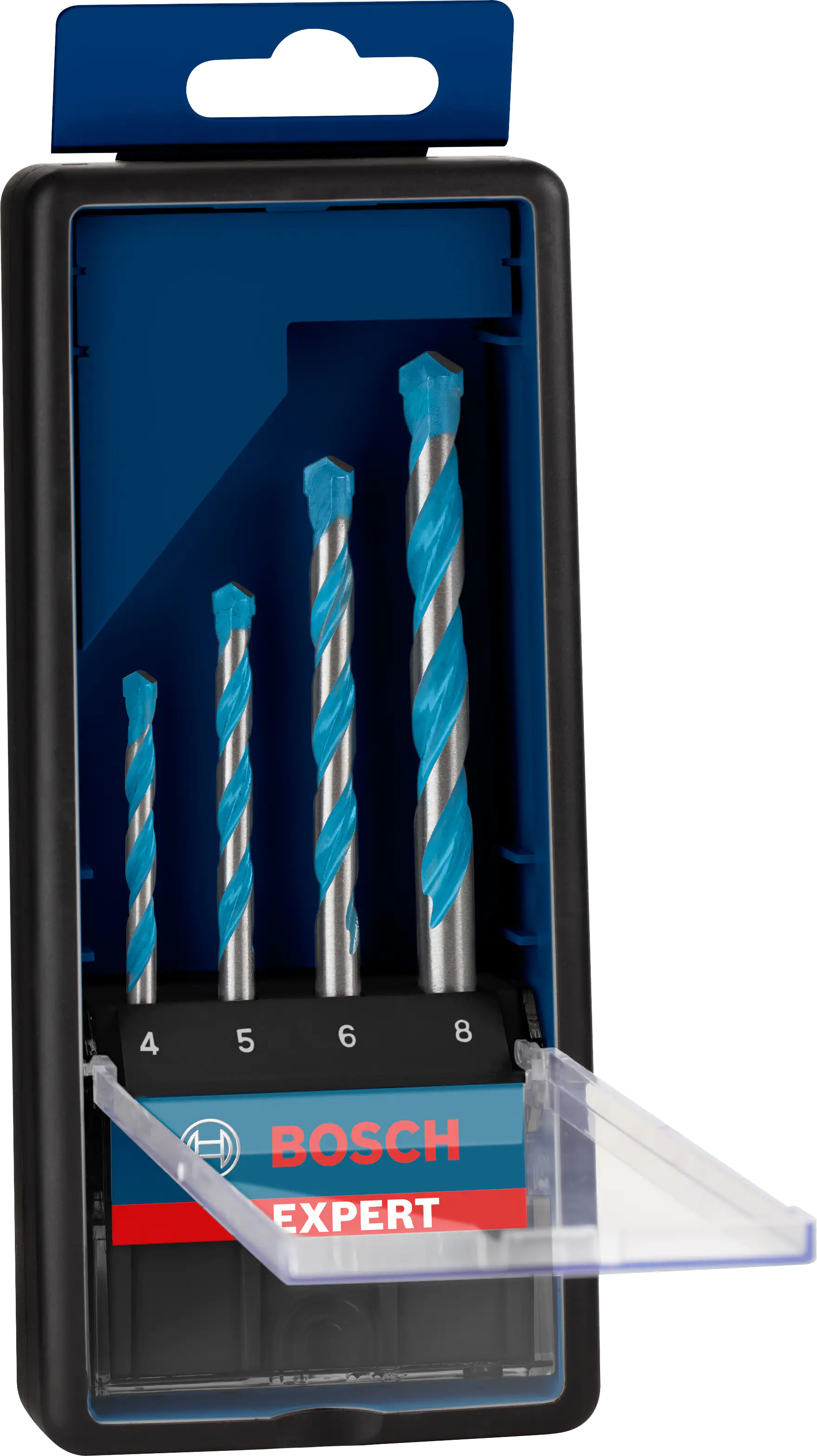 Bosch Expert CYL-9 Rundschaftbohrer-Set Ø 4, 5, 6, 8 mm 4-teilig