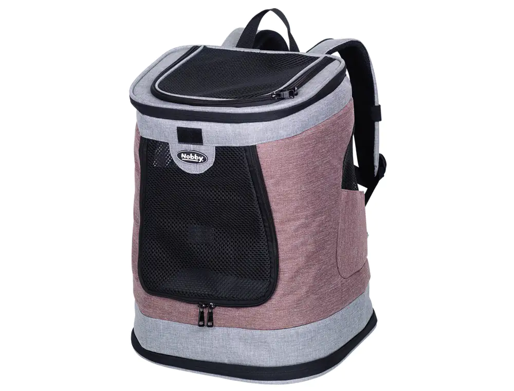 Nobby Tragerucksack Plata altrosa-grau