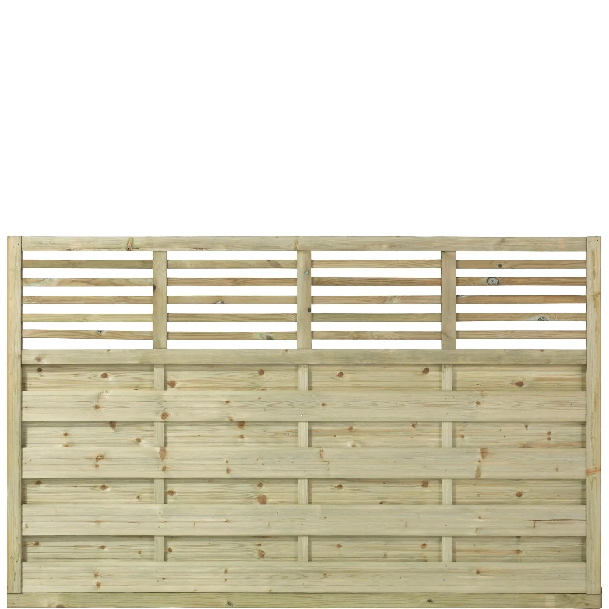 Plus Sichtschutzelement Newline 180 x 110 cm druckimprägniert