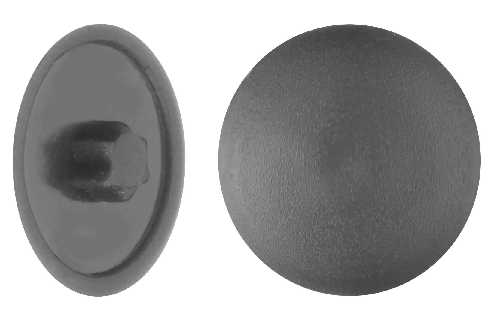 Connex Abdeckkappen Ø 12 mm für TX 20 Schrauben schwarz - 50 Stk.