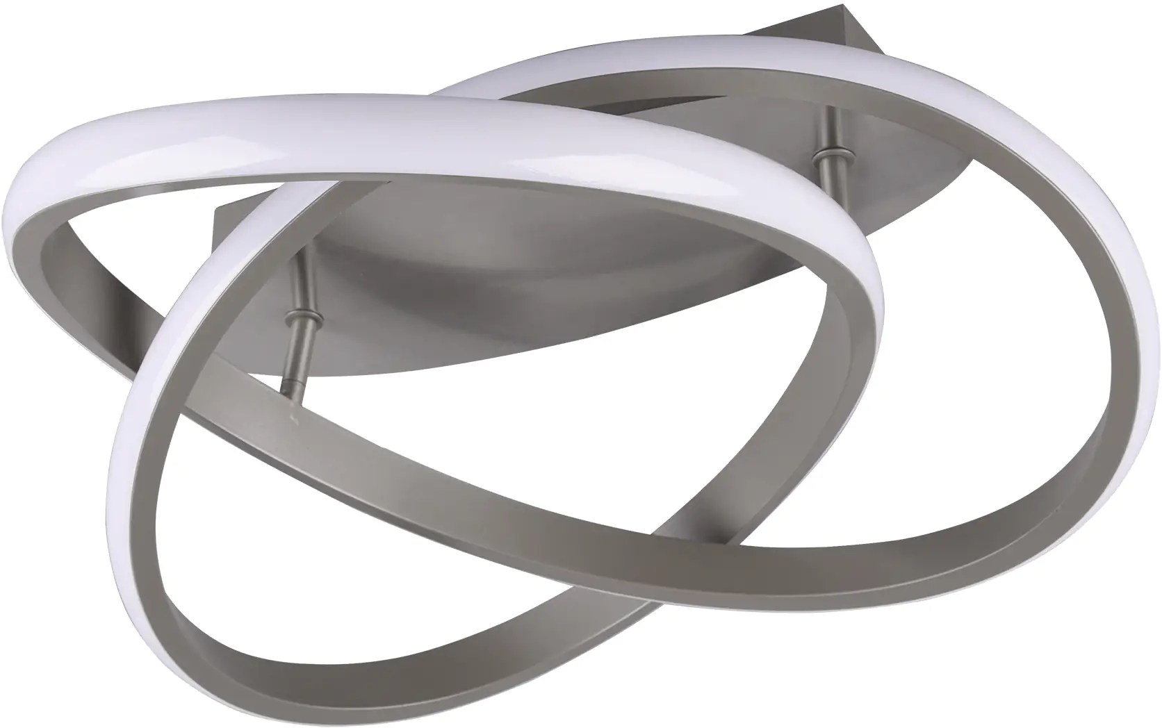 Reality LED Deckenleuchte Course nickel - matt