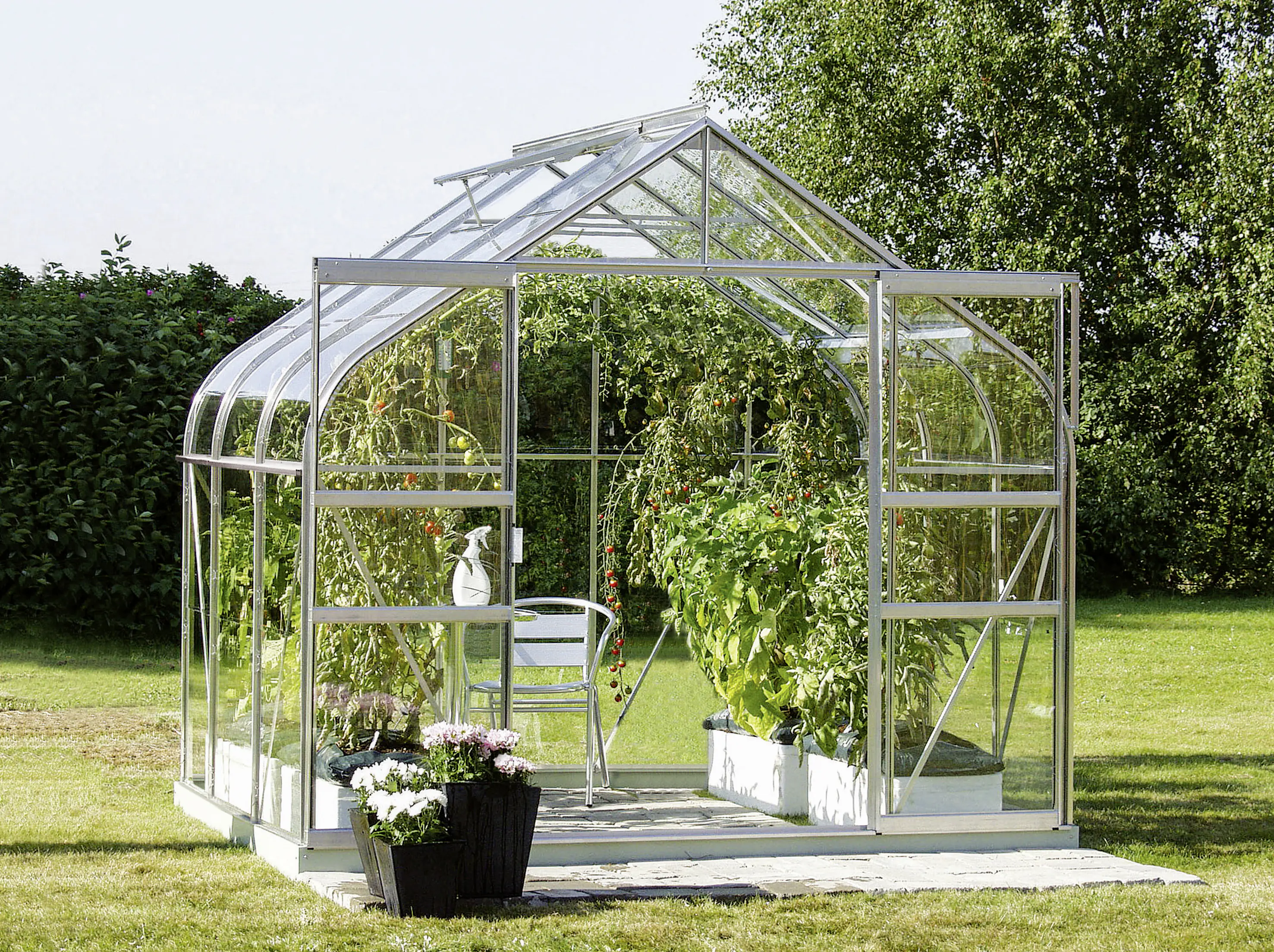 Vitavia Gewächshaus Dione 5000 264 x 195 cm 3 mm ESG