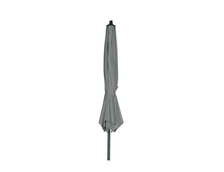 Siena Garden Mittelstockschirm Avio taupe Ø 350 cm