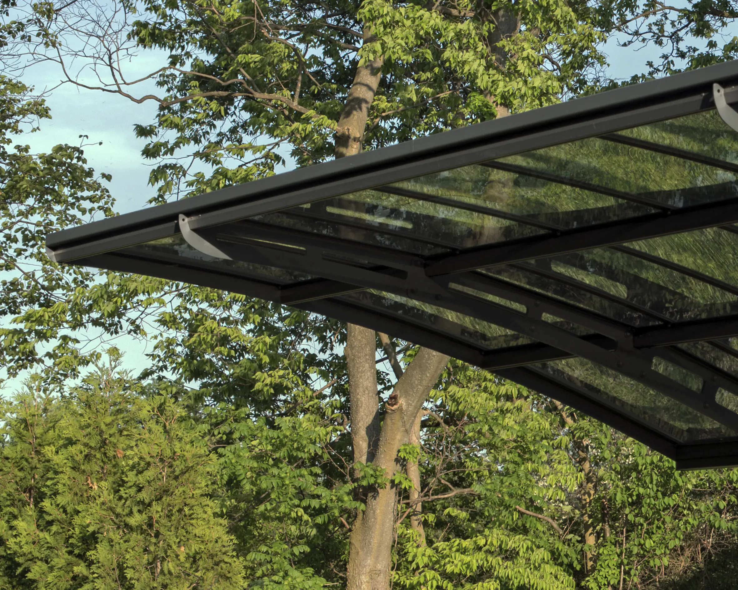 Canopia Carport Arizona Breeze 5000 Grau Alu 495 x 289 cm