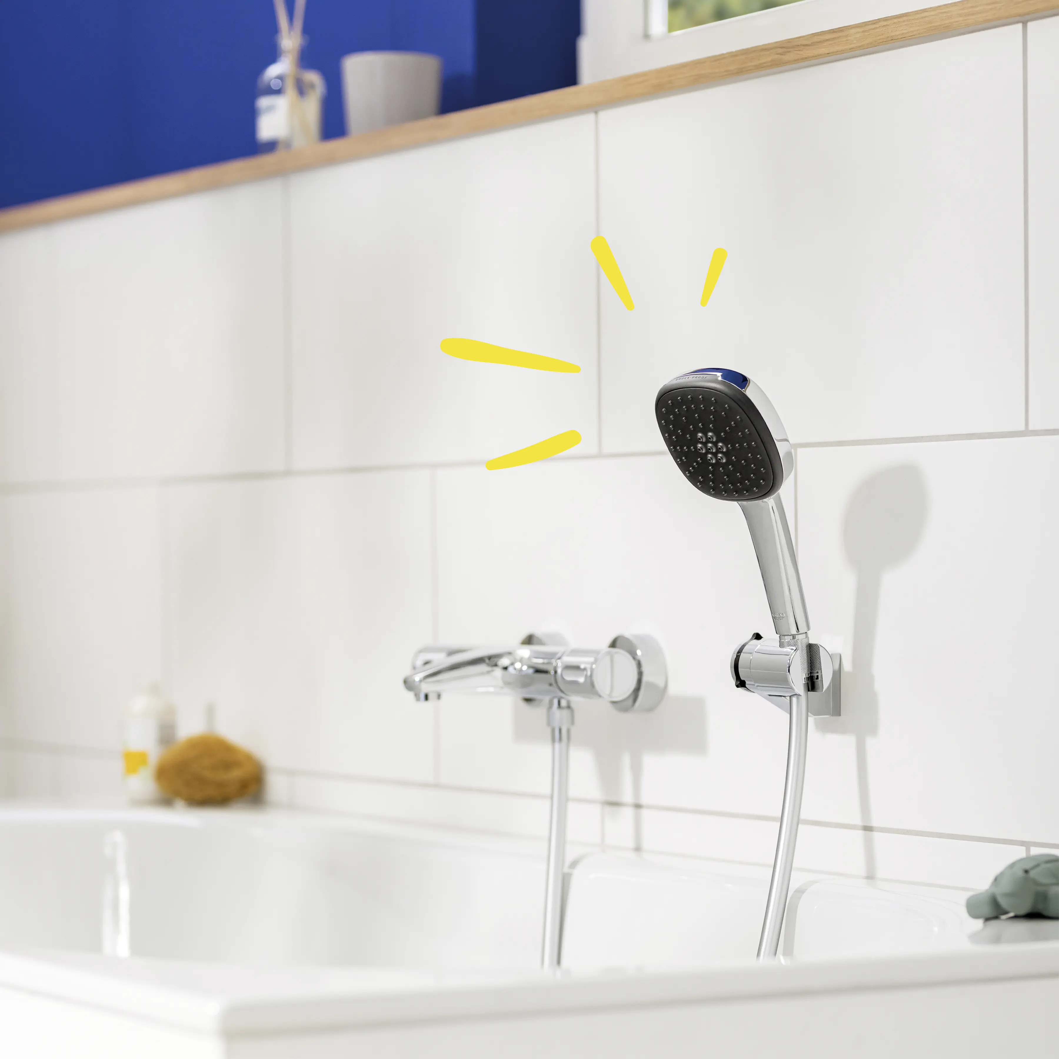 Grohe Handbrause 2 Strahlarten Vitalio Comfort 110 chrom