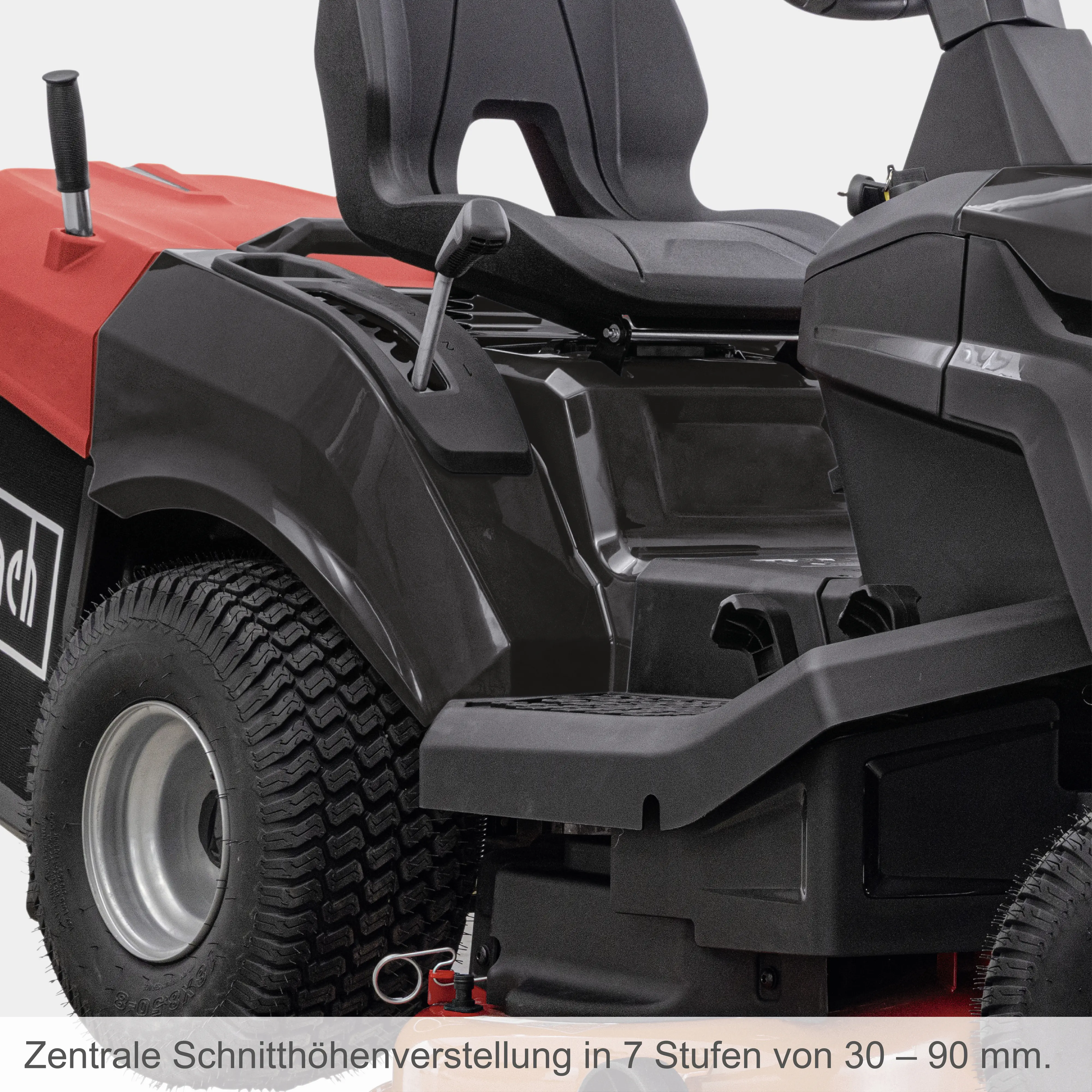 Scheppach Benzin Rasentraktor TMR452-98C-RD 98 cm Schnittbreite