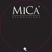 Mica Decorations Windlicht Glas Ø 11 x 25,5 cm schwarz oder gold