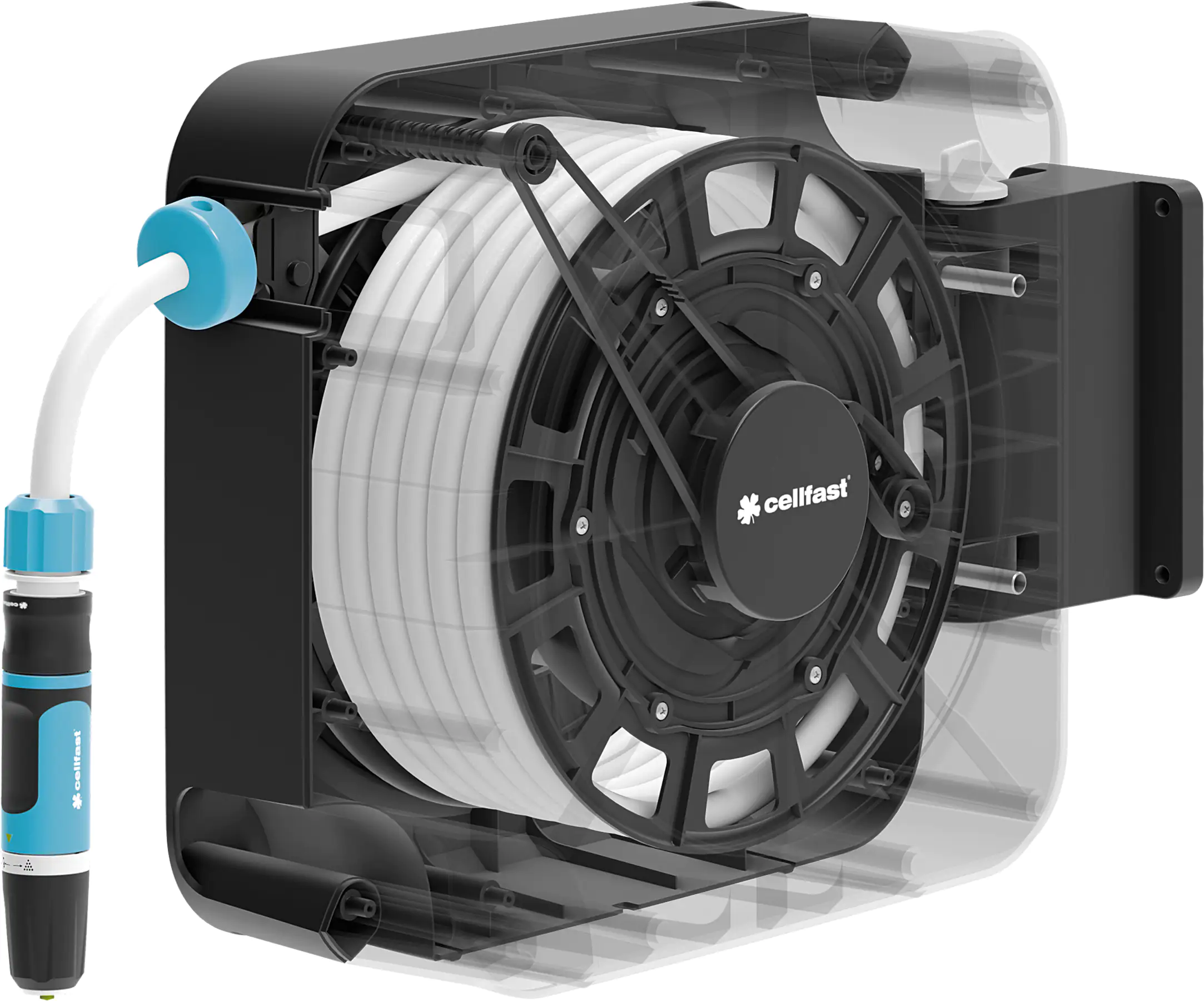 Cellfast Wand-Schlauchbox Ergo inkl. 20 m Schlauch