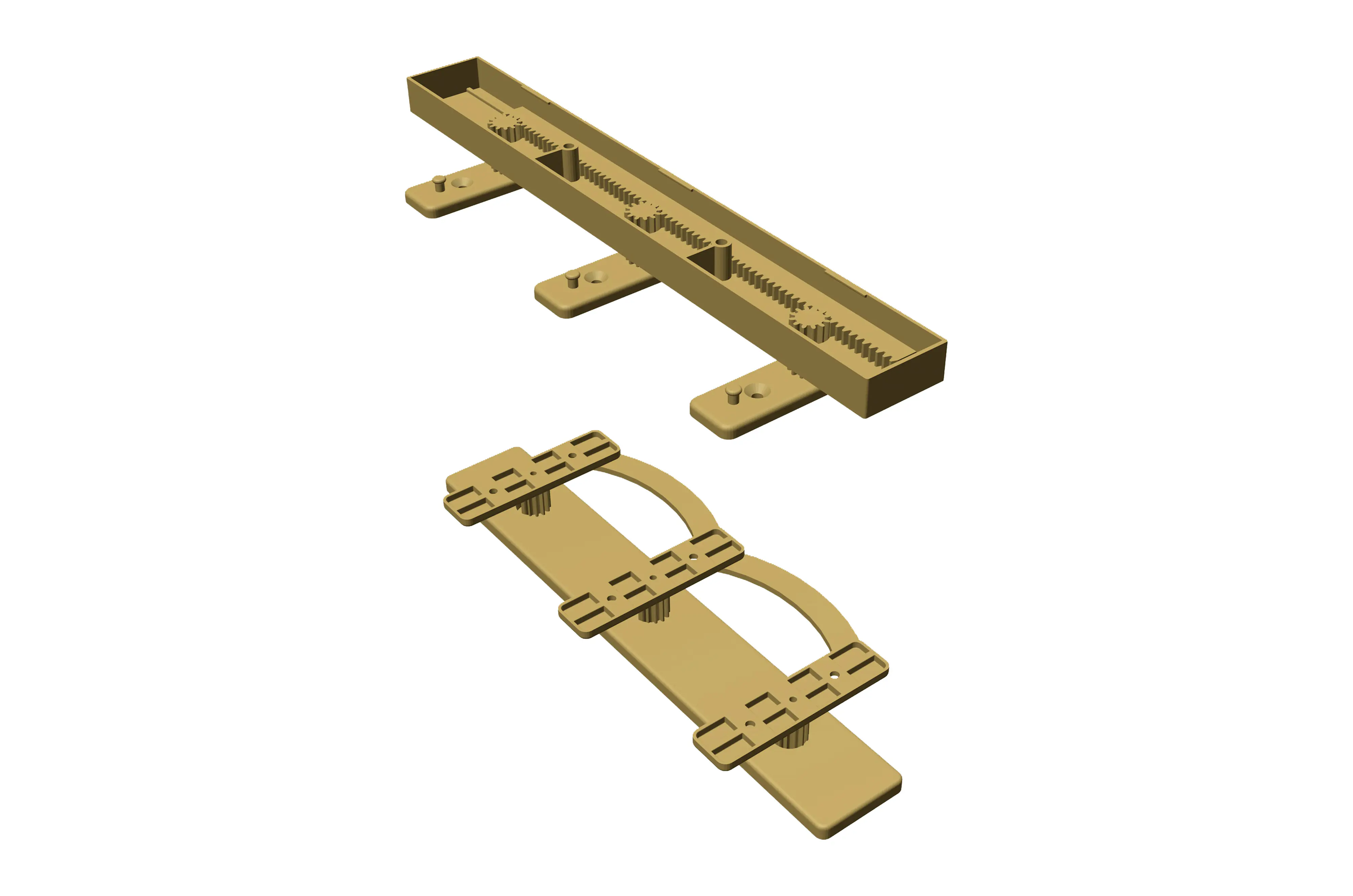 Neuhofer Montageset Raumtrenner 39 x 19 cm beige 
