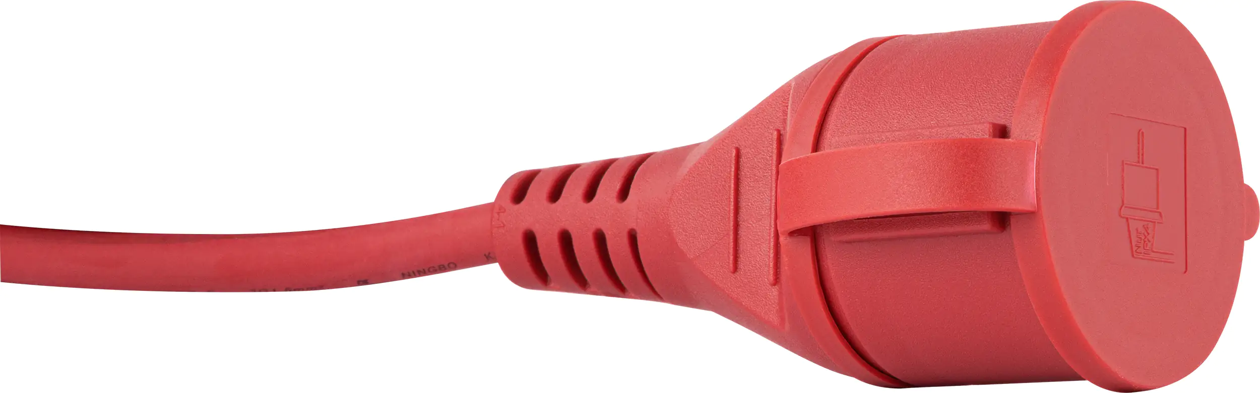 Verlängerungskabel Außen 10 m H05RR-F3x1,5 mm², rot