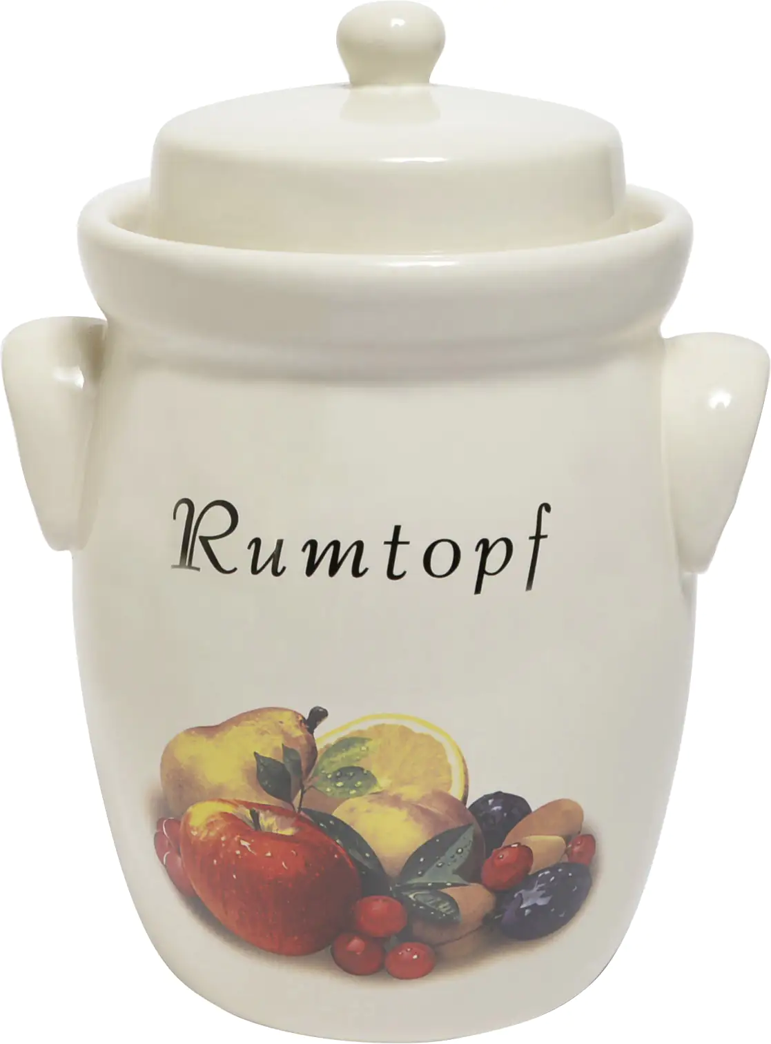 Rumtopf 3,5 L creme / bunt