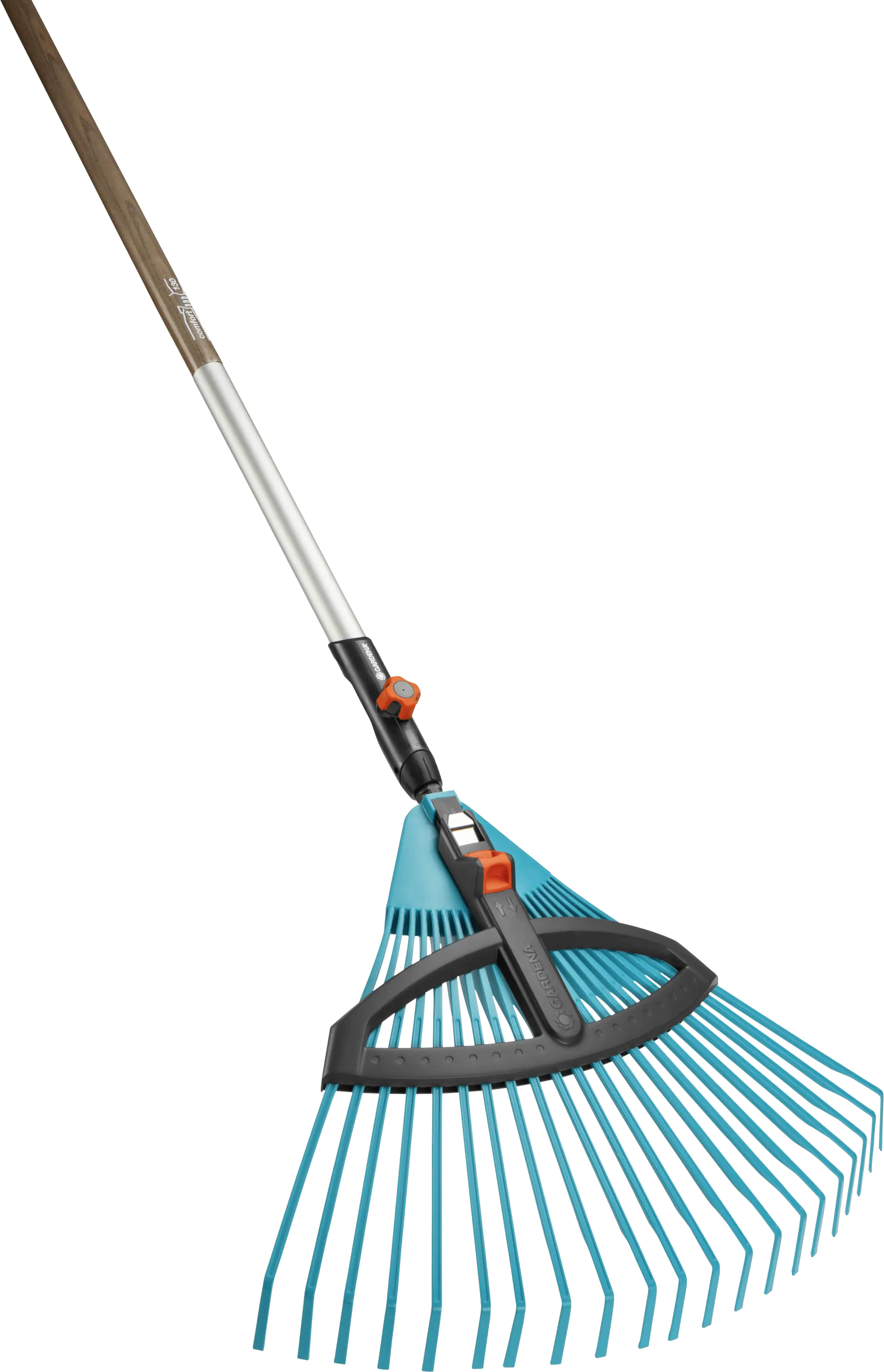 Gardena Verstellbesen combisystem mit Holzstiel 35 - 52 cm Arbeitsbreite