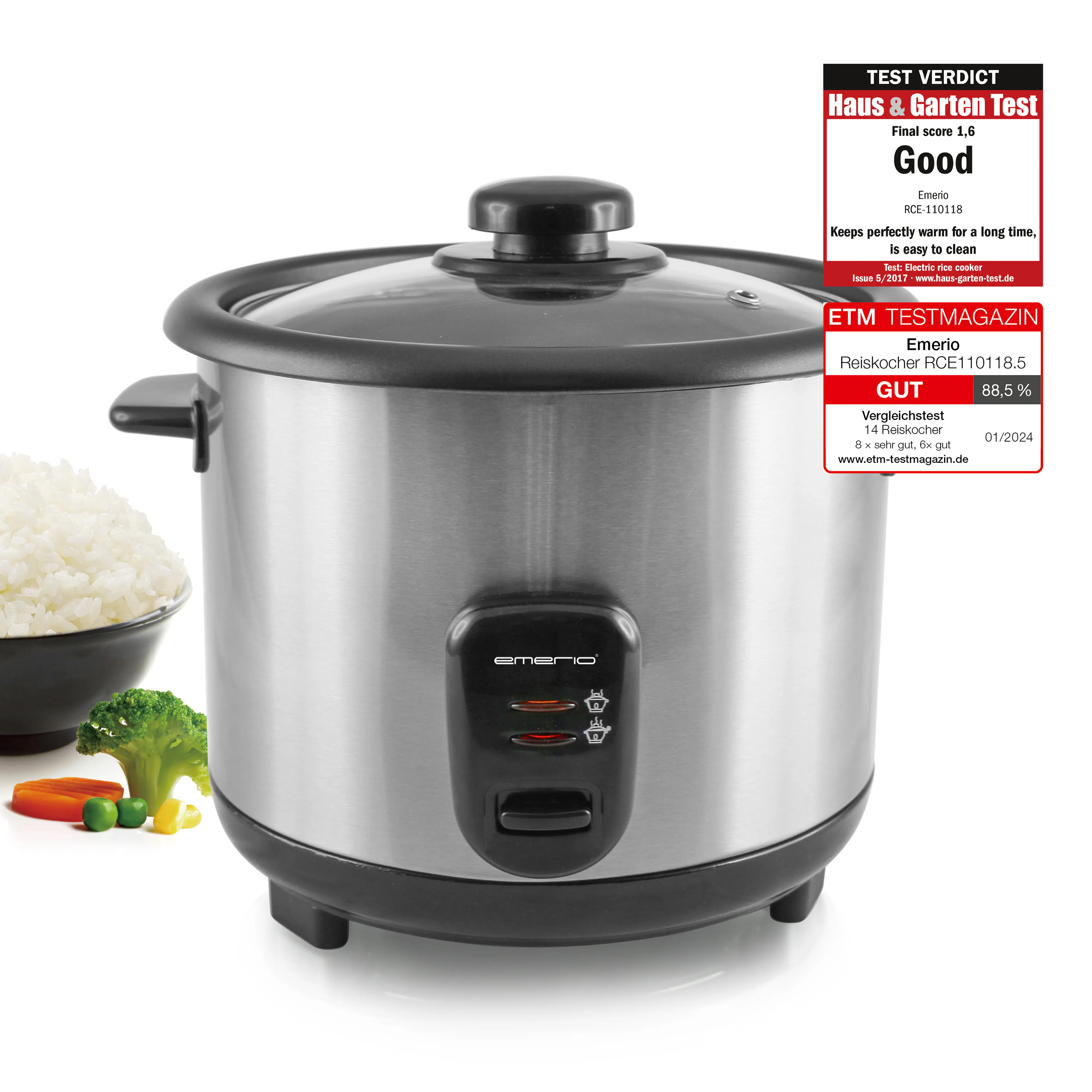 Emerio Reiskocher RCE-110118.5 500 W