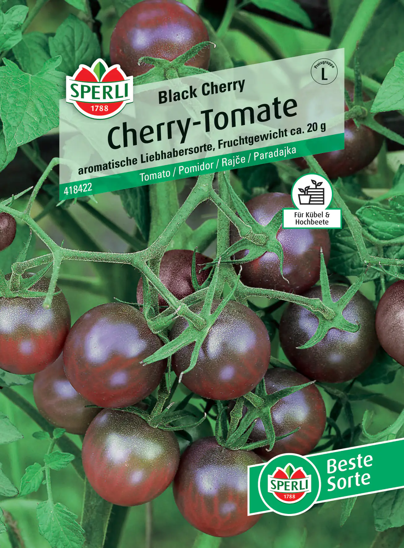 Sperli Cherry-Tomate Black Cherry