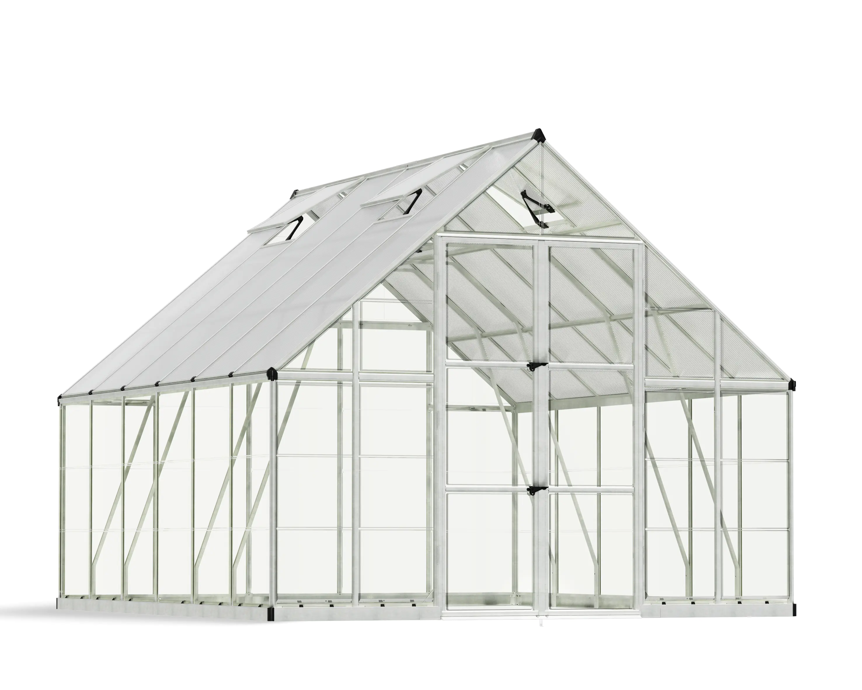 Canopia Gewächshaus Balance Alu silber 366 x 304 cm