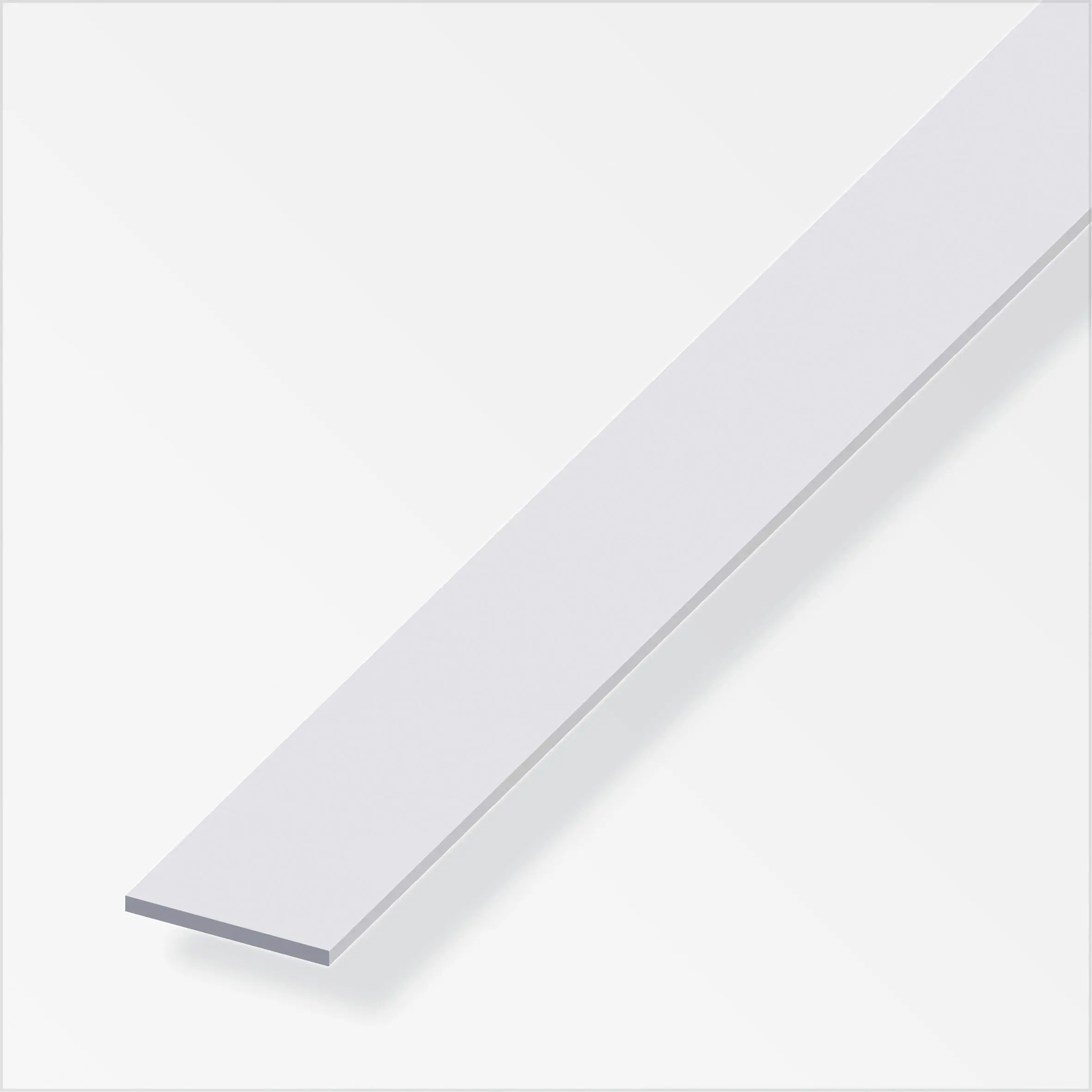 alfer Flachstange Aluminium 2 m x 50 × 3 mm silber