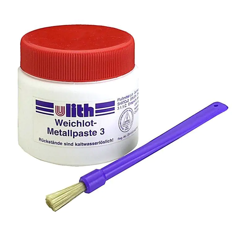Cornat Fittingslötpaste Inhalt 250 g, mit Pinsel