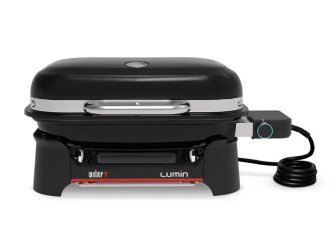 Weber Elektrogrill Lumin Grillfläche: 49 x 33 cm