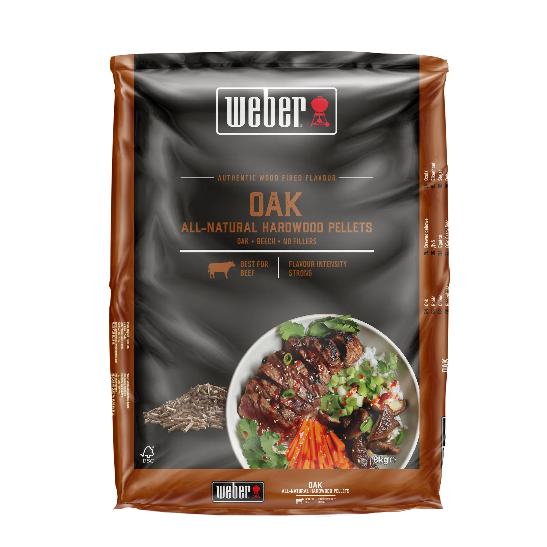 Weber Grill-Holzpellets SmokeFire Eiche 8 kg