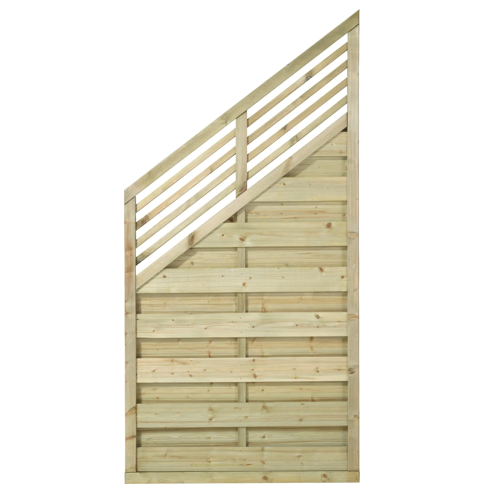 Plus Sichtschutzelement Newline 90 x 180 / 110 cm Schrägelemente