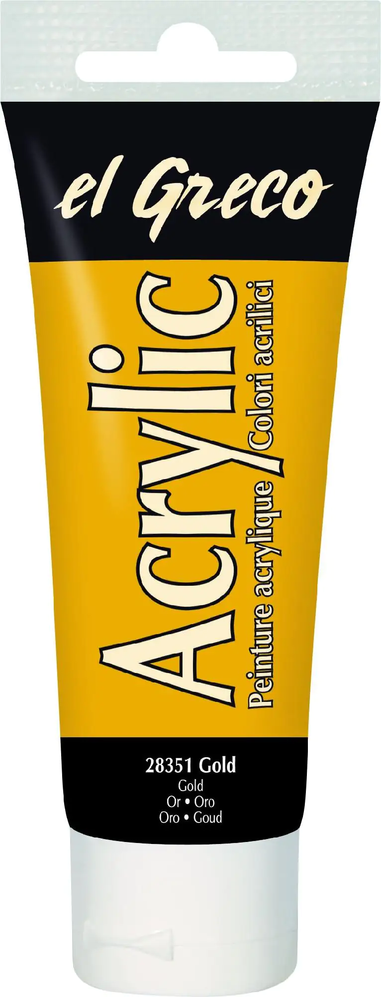 Kreul el Greco Acrylic Tube gold 75 ml