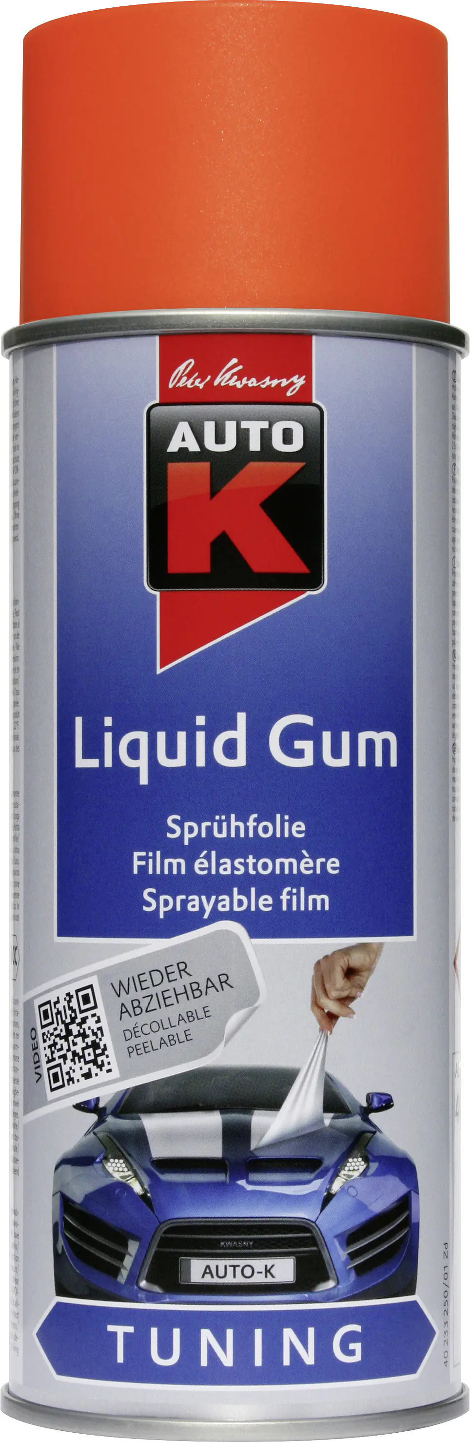 Auto-K Sprühfolie Liquid Gum Tuning neonorange 400ml