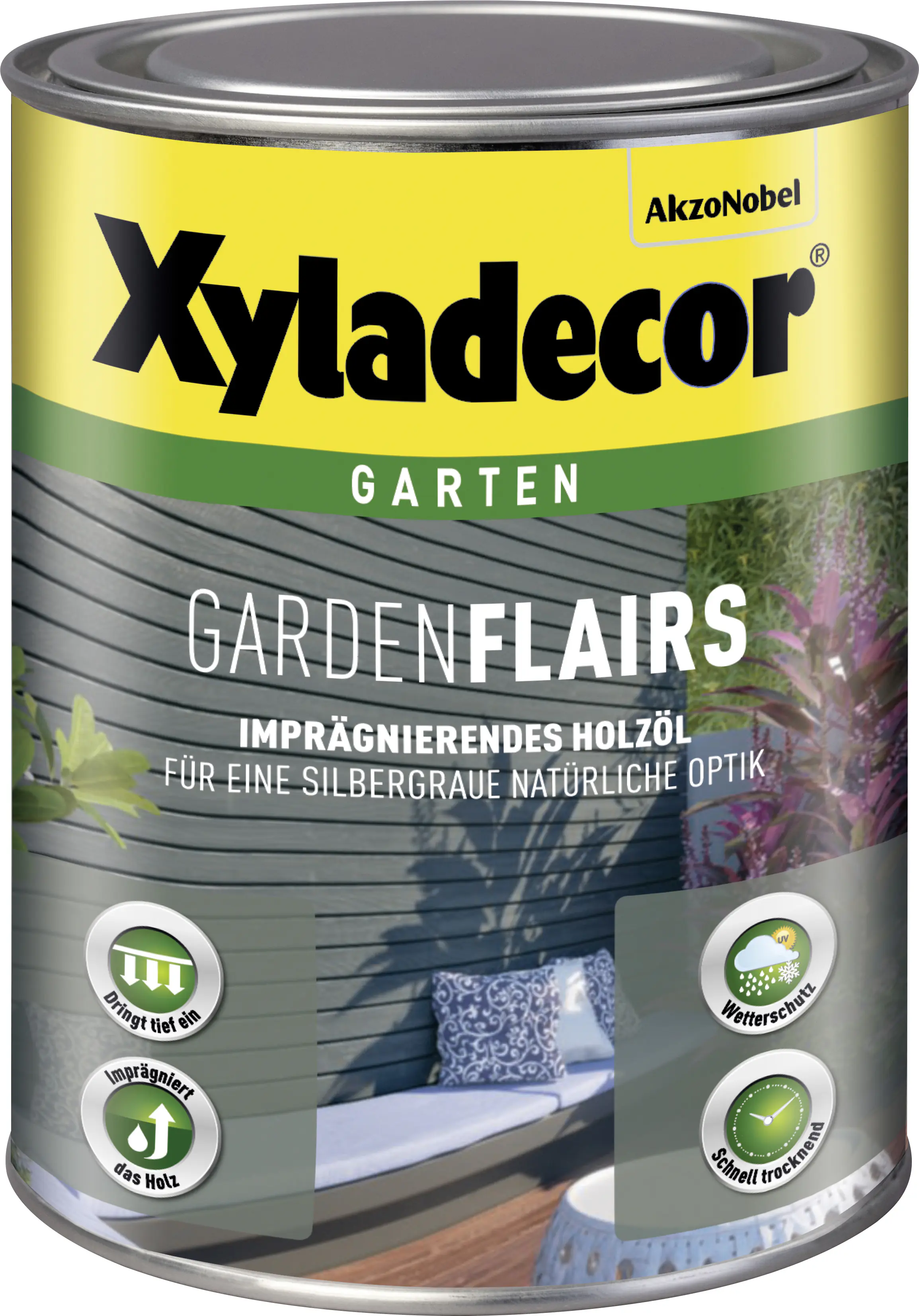 Xyladecor Holzöl 1 L oliven sand grau GardenFlairs