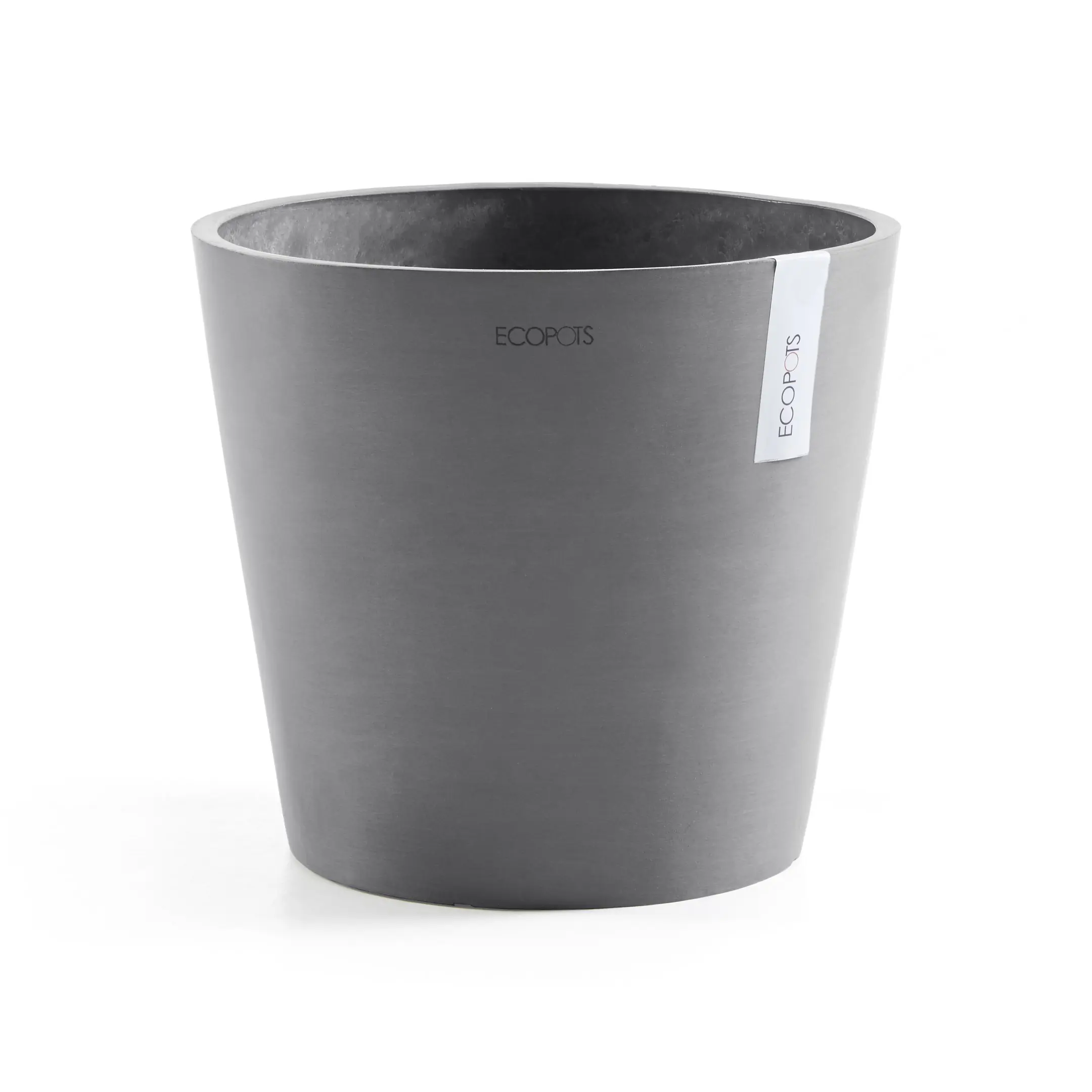 Ecopots Pflanztopf Amsterdam Ø 30 x 25,4 cm grau