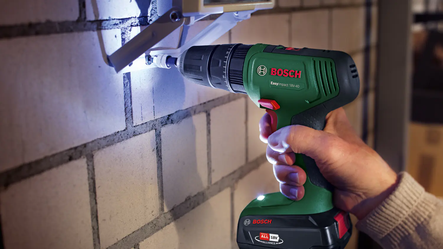 Bosch Akku-Schlagbohrschrauber EasyImpact 18V-40  Solo