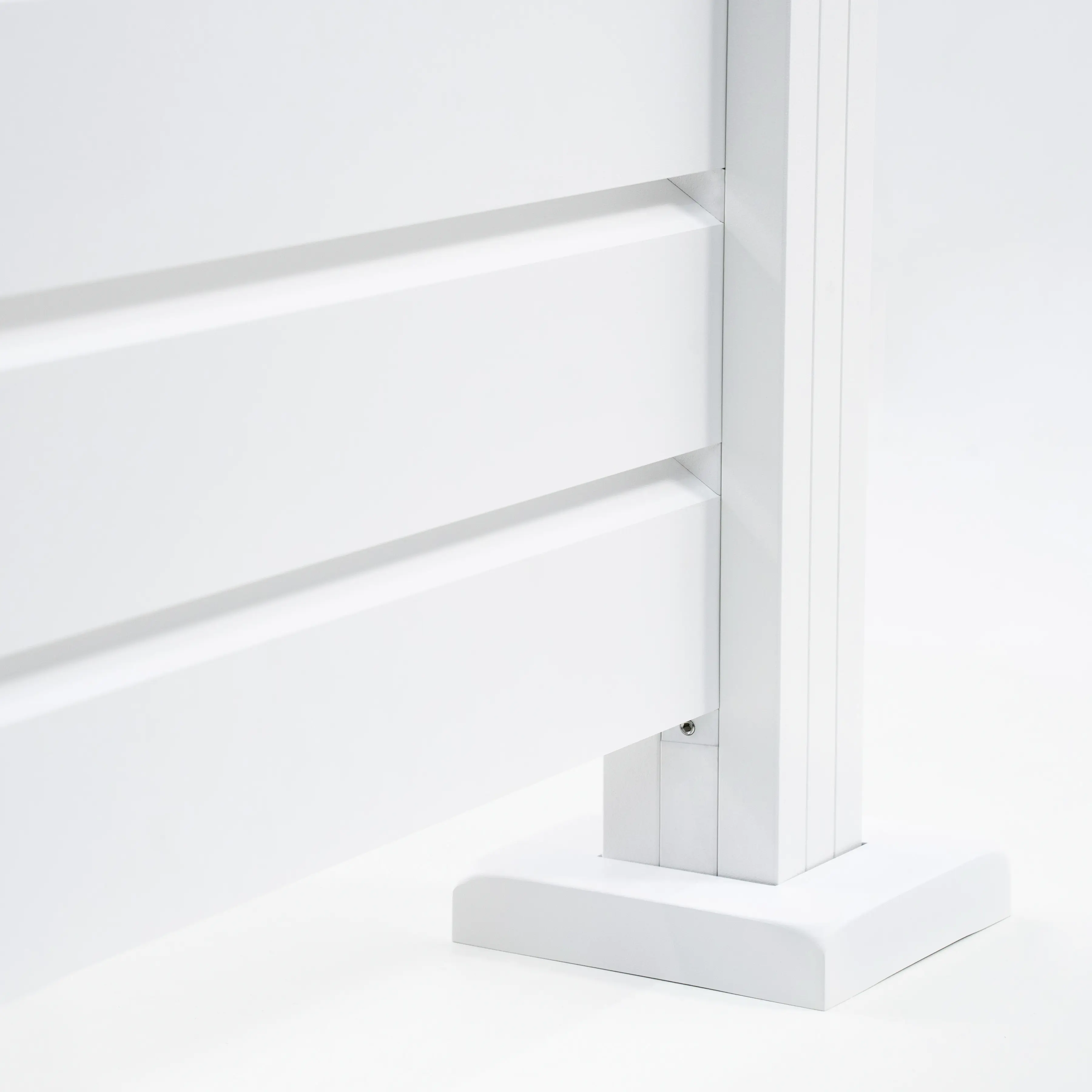 Ambiente Alu-Zaun Erweiterungsset Rhombus MINI 187 x 184,2 cm weiß 
