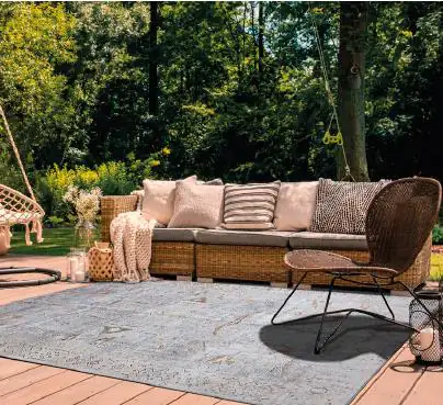 Luxor Living Teppich Lago, grau-anthrazit, 120 x 170 cm