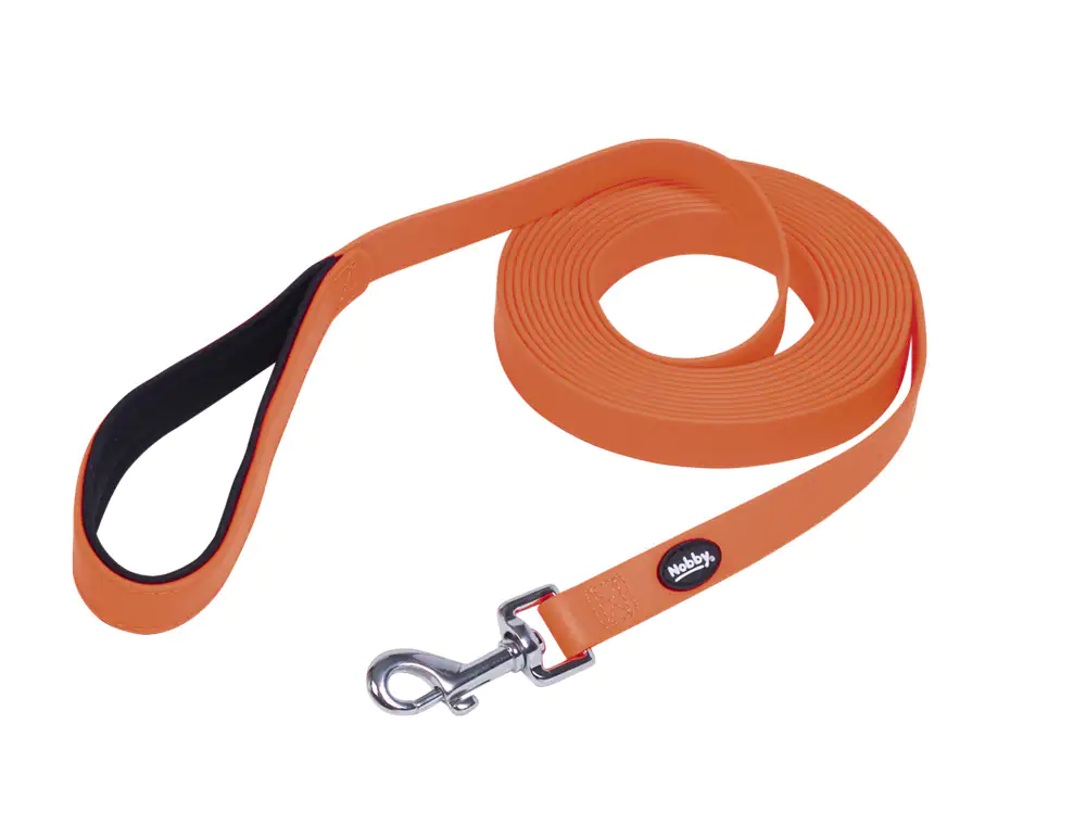 Nobby Schleppleine Cover neonorange Breite: 20 mm