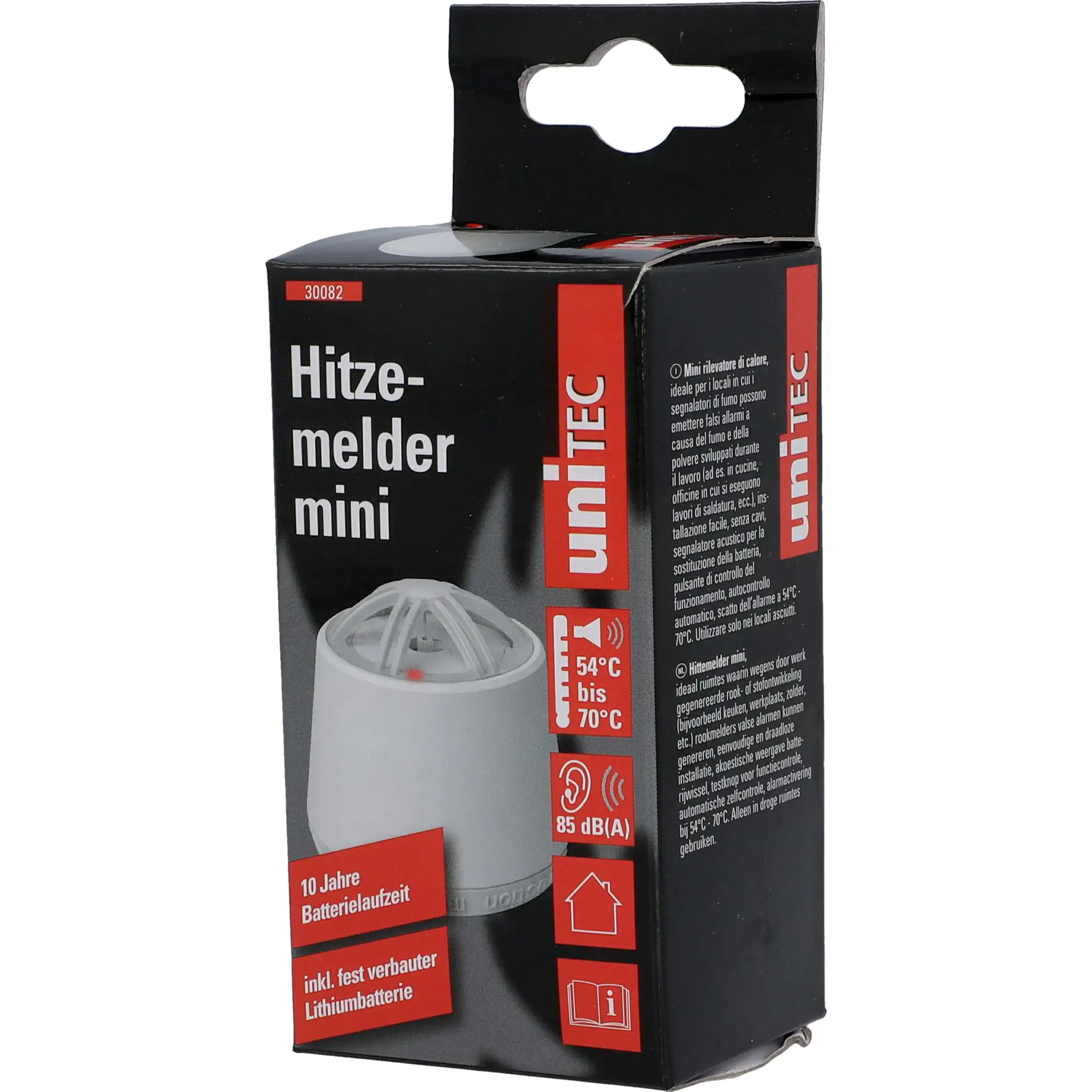 Hitzemelder weiß mini