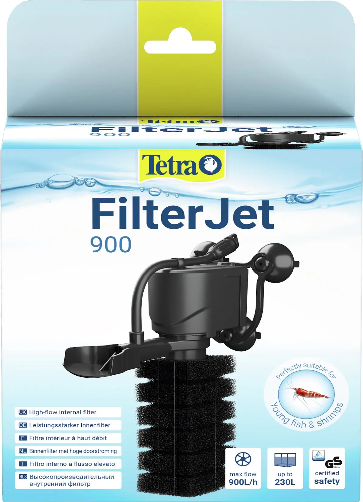Tetra Innenfilter FilterJet 900 für Aquarien bis 170 - 230 L