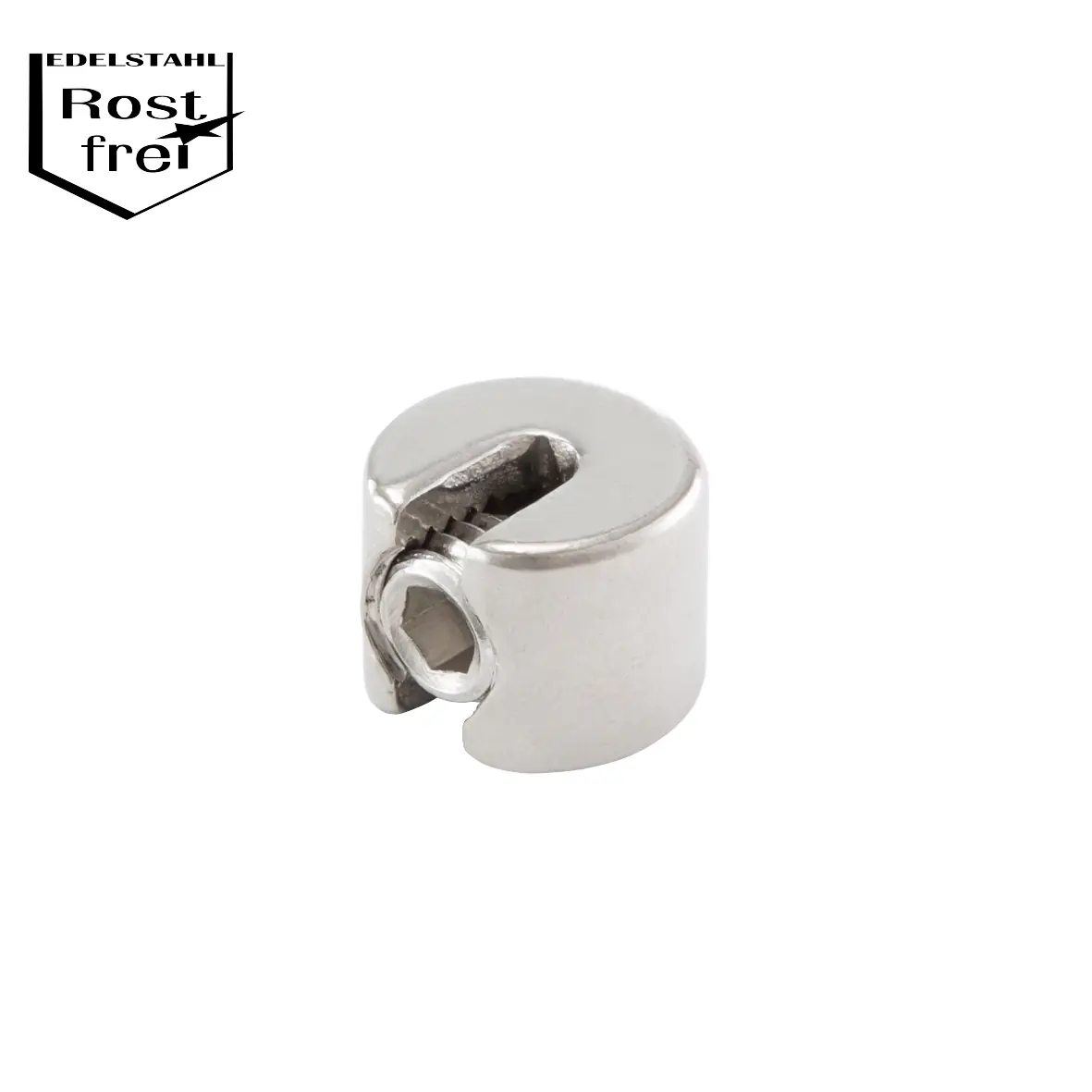 Conacord Klemmstopper für Drahtseile Edelstahl Ø 3 mm rostfrei