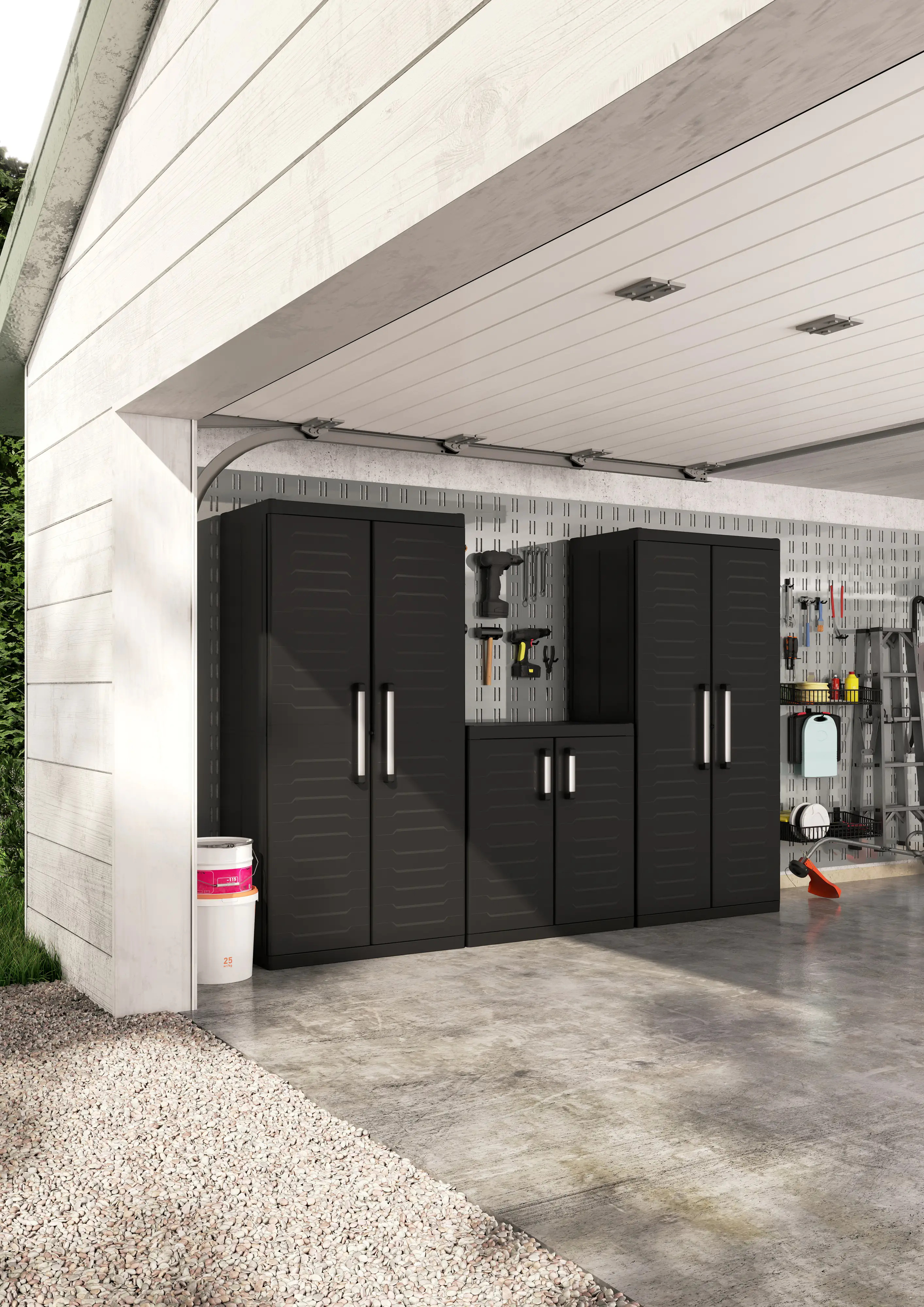 Keter Kunststoffschrank Detroit XL niedrig 89 x 54 x 93 cm