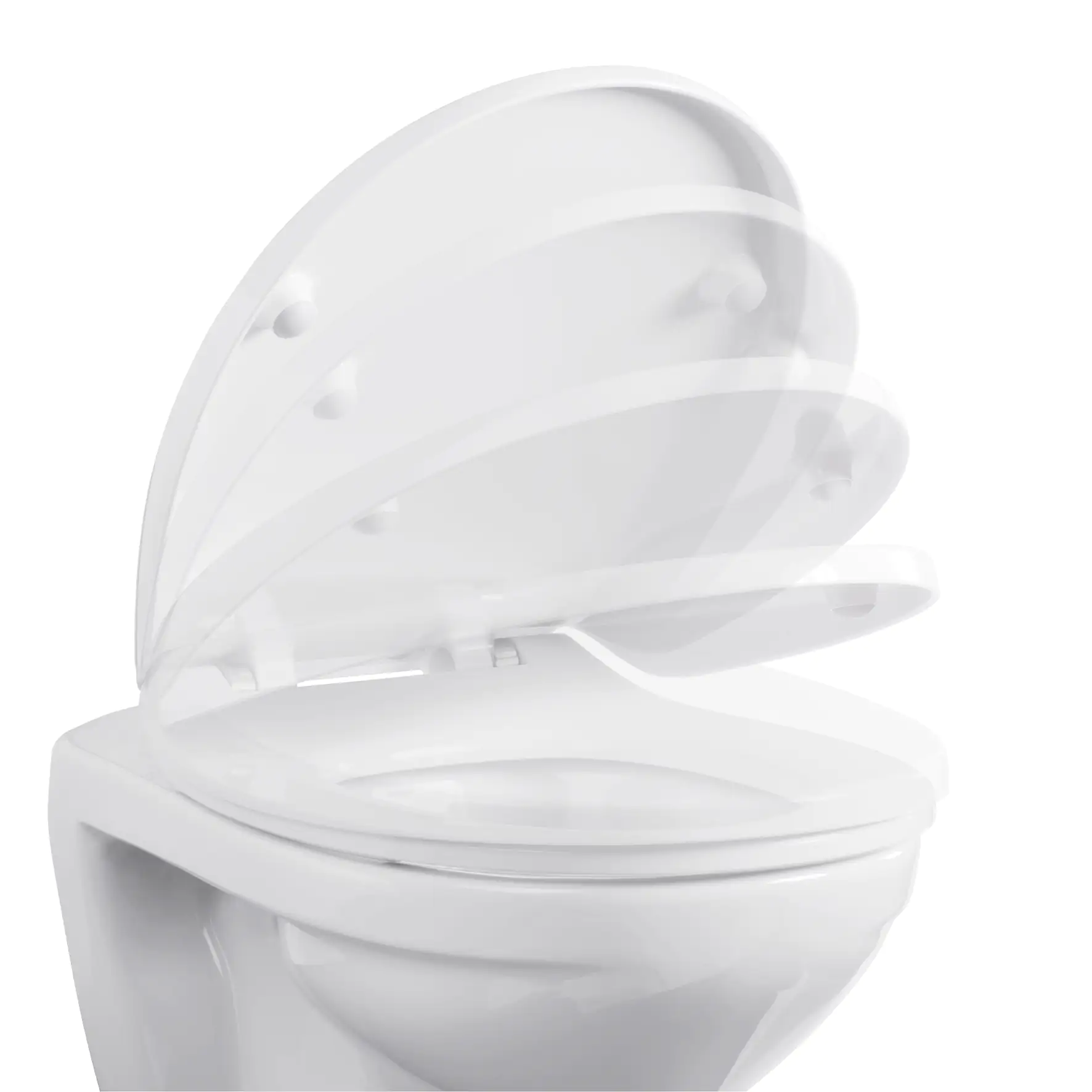 Pressalit WC-Sitz Calmo mit Absenkautomatik, abnehmbar