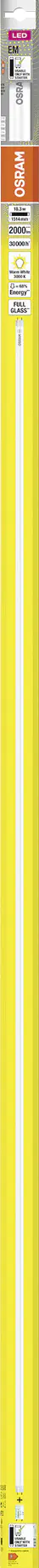 Osram LED Röhre 150 cm G13 18,3 W warmweiß
