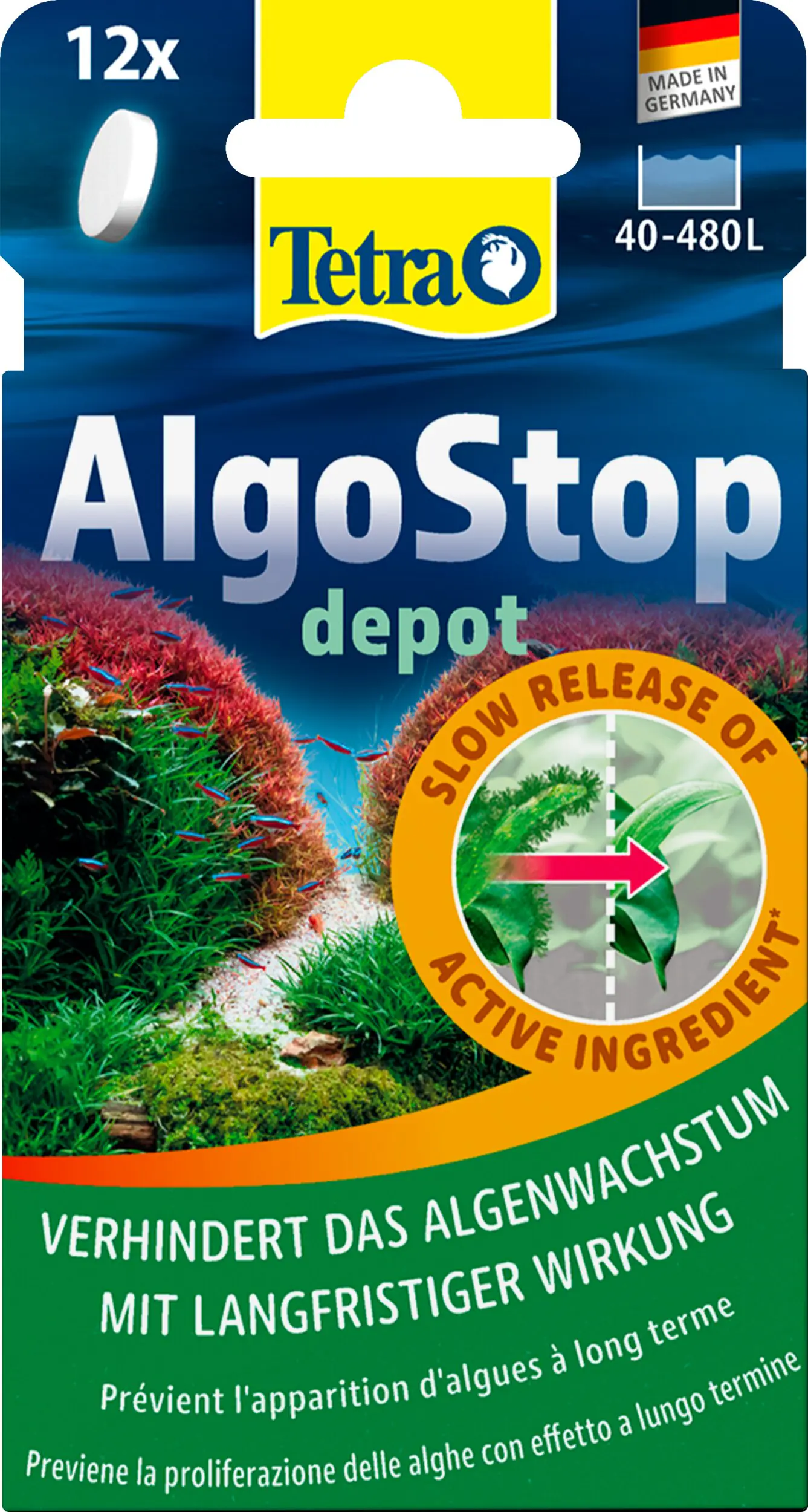 Tetra AlgoStop Depot 12 Tabletten