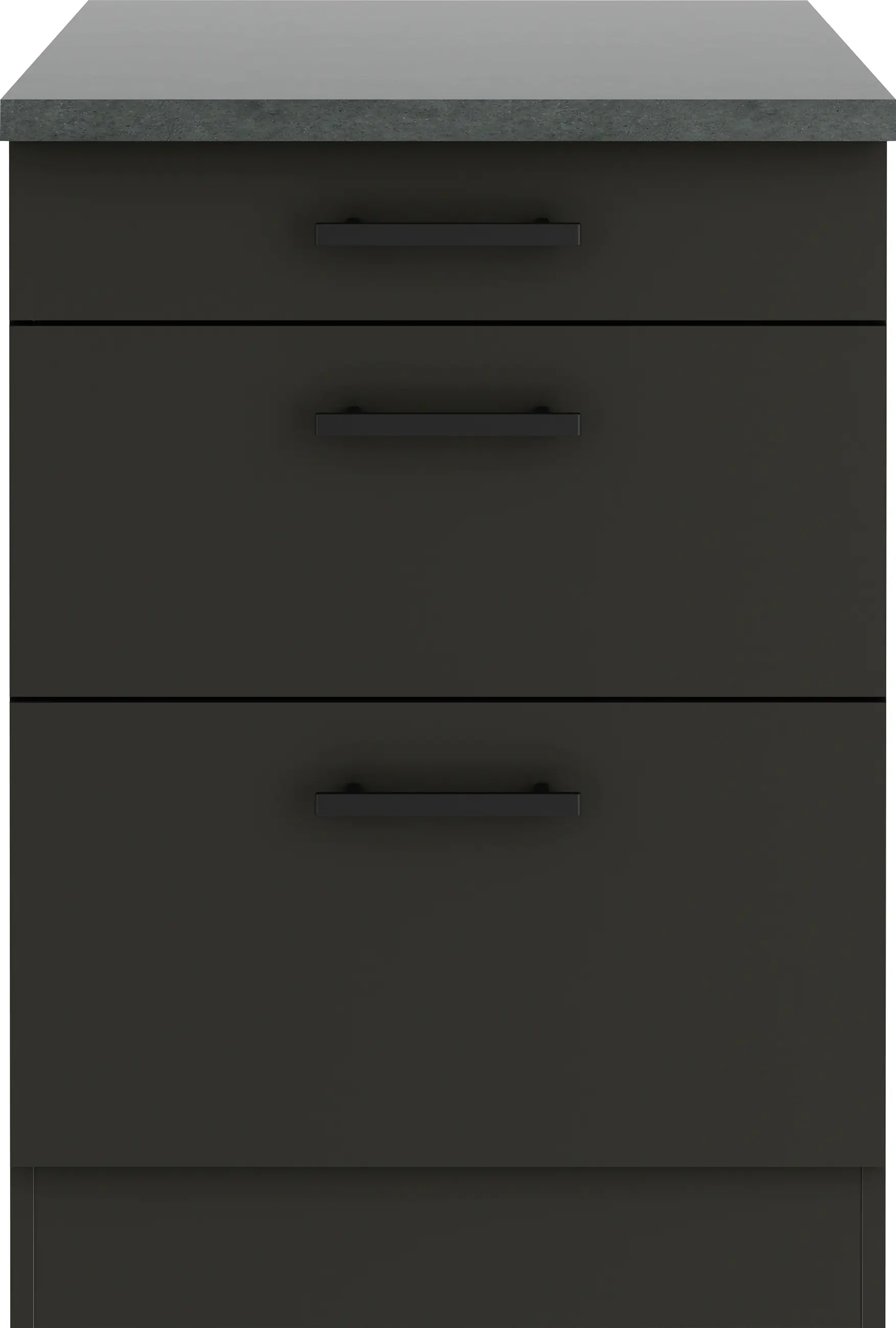 Optifit Unterschrank Madrid 420 anthrazit matt 60 cm