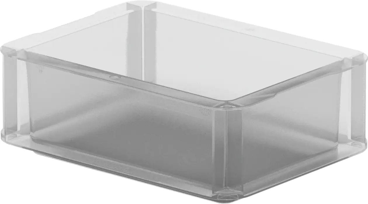Surplus Systems Eurobox B 20 x 15 x 7 cm, 1,3 L, transparent