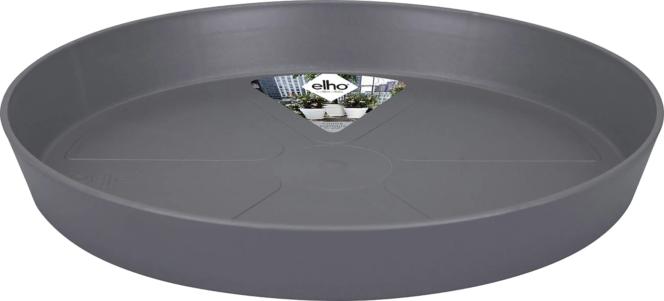 Elho Untersetzer Loft Urban anthrazit Ø 28 cm