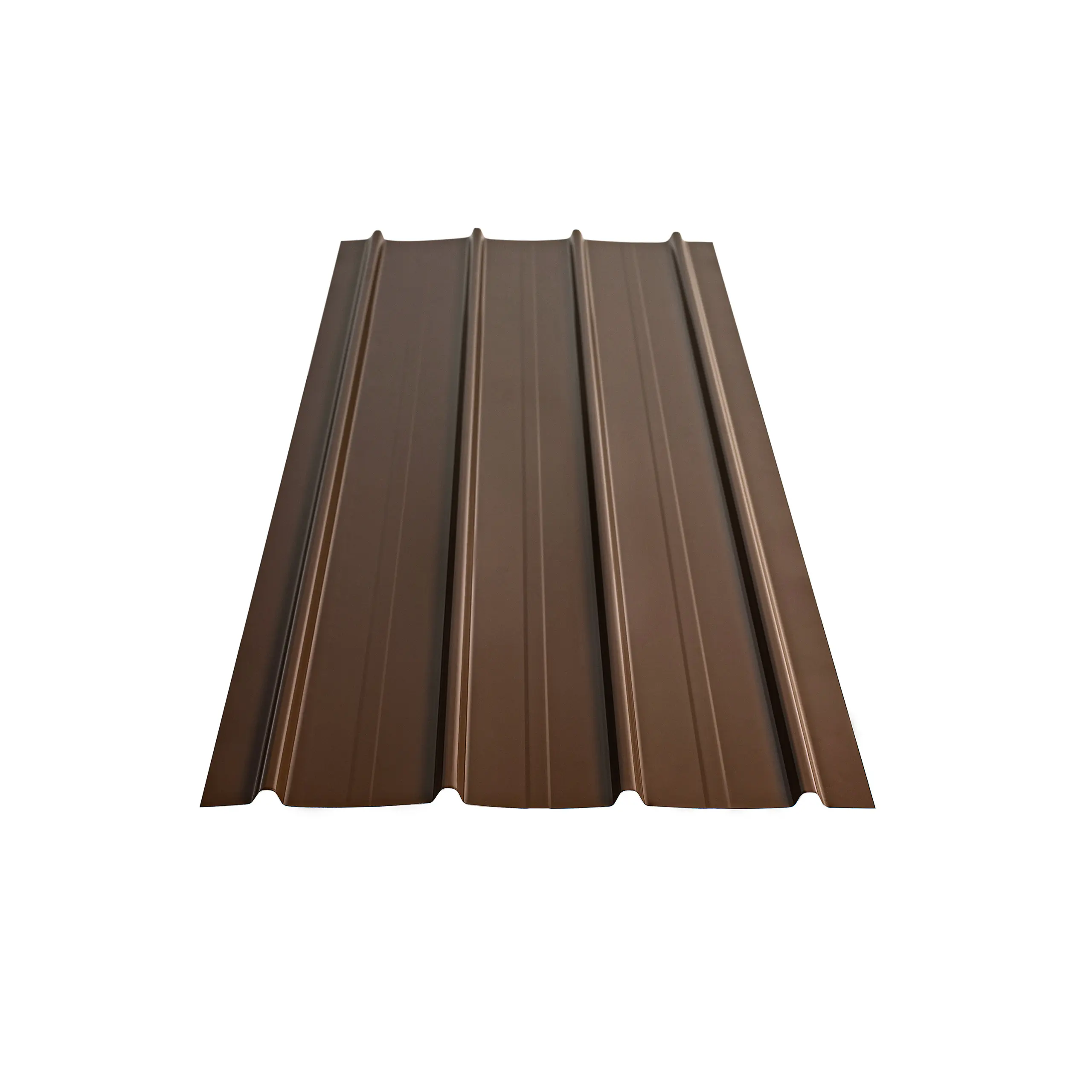 SMART Cover Set H12 Plus Trapez-Abdeckblech inkl. Schrauben Braun RAL 8017 12 Stück