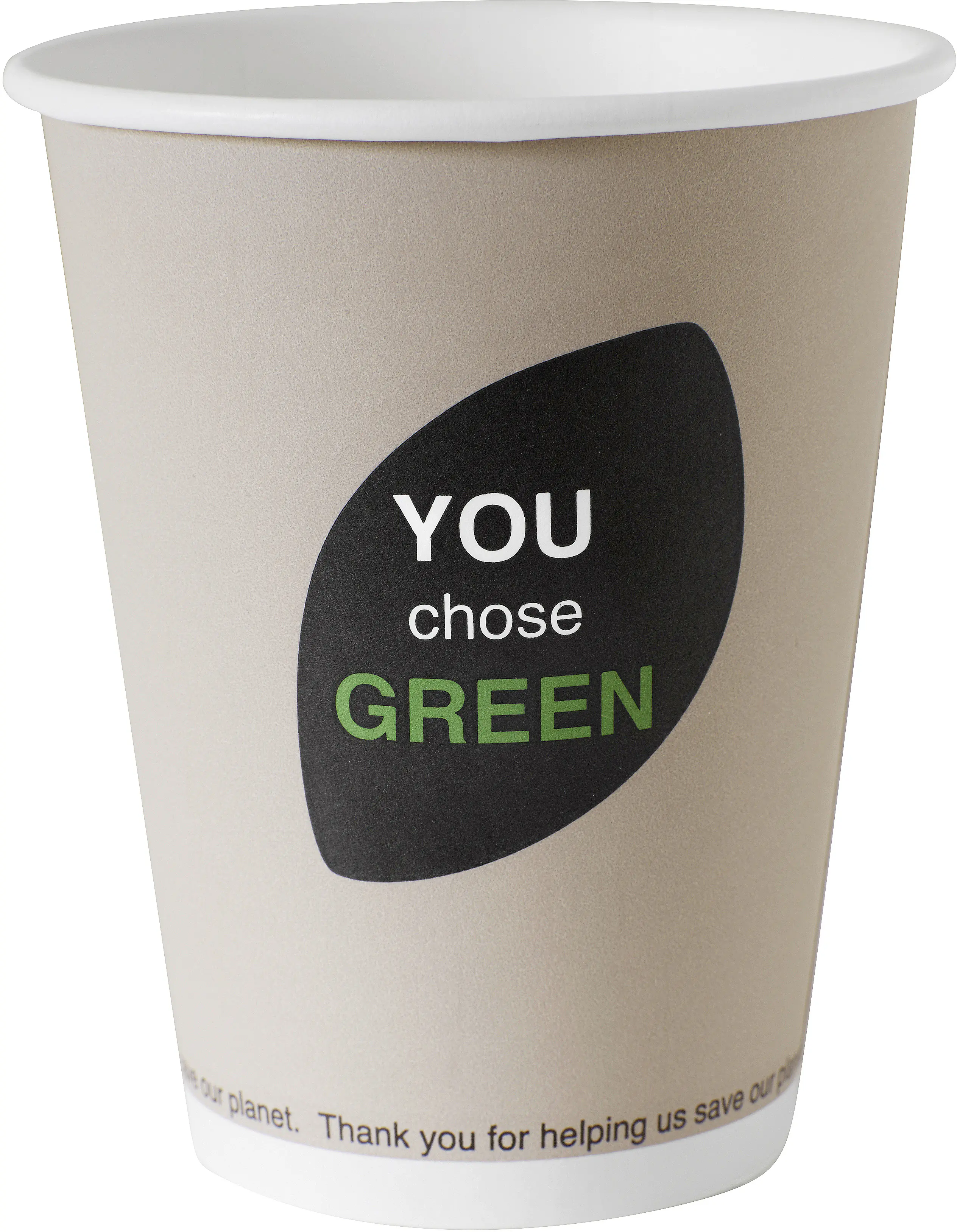 Duni Pappbecher 0,2 L You chose Green - 10 Stück