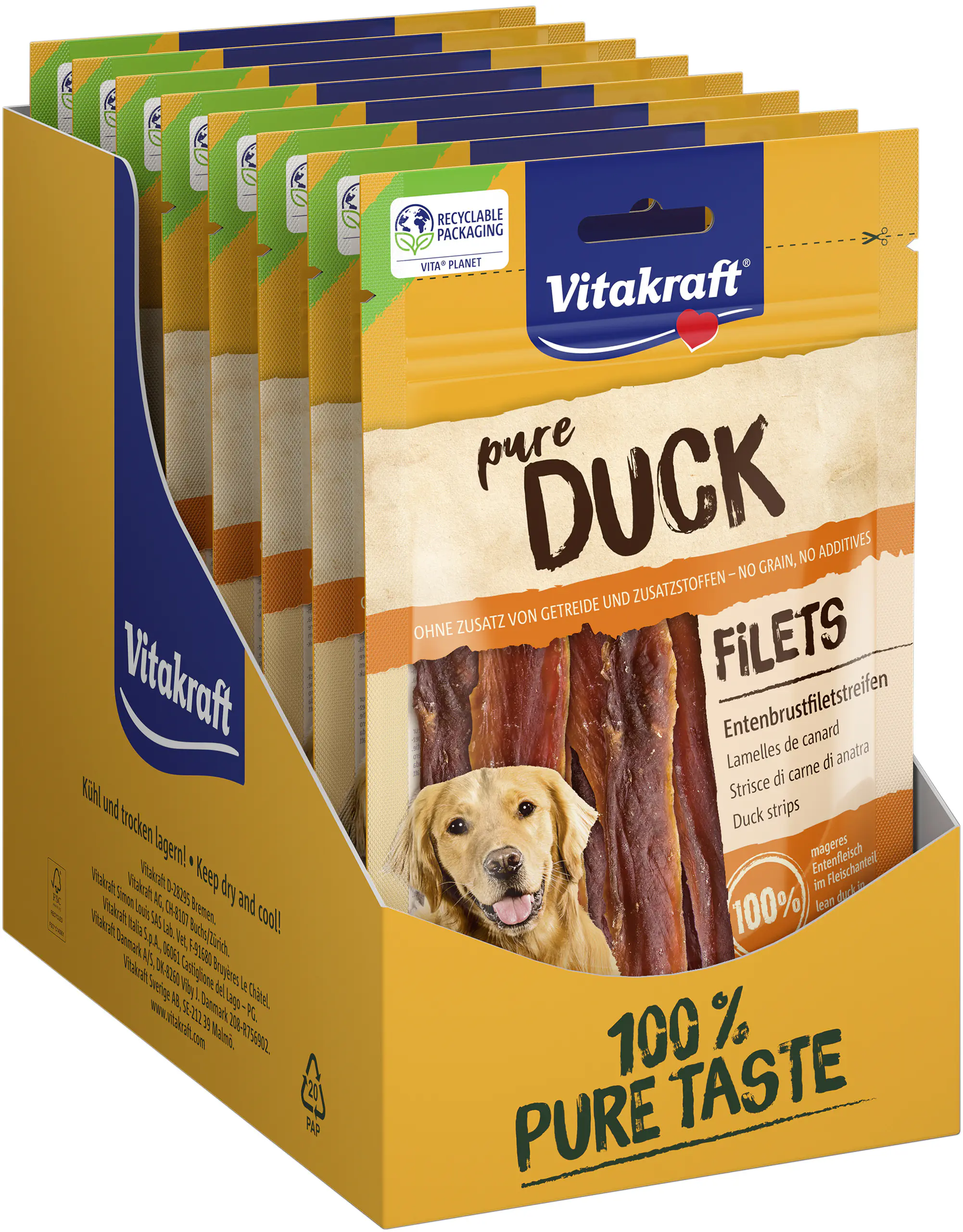 Vitakraft DUCK Entenfleischstreifen 80 g