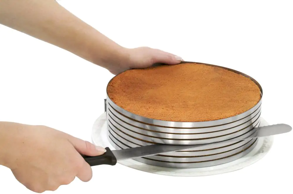 Zenker Tortenbodenschneidhilfe Patisserie 26-28 cm